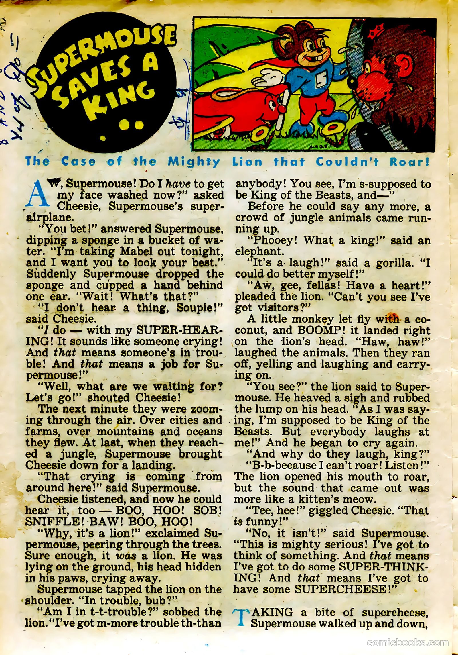 Supermouse #8 (1950) — page 20 of 36