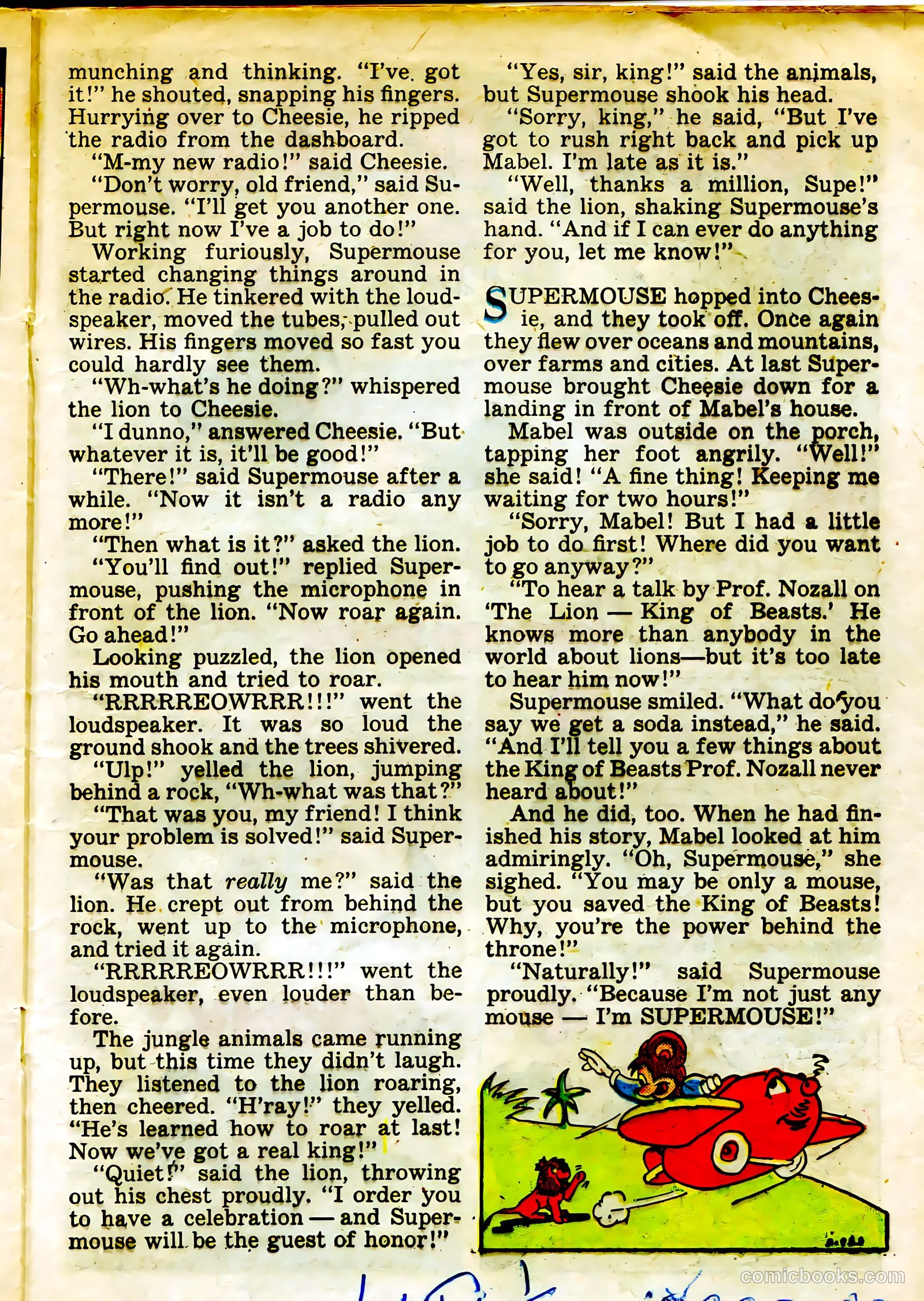 Supermouse #8 (1950) — page 21 of 36