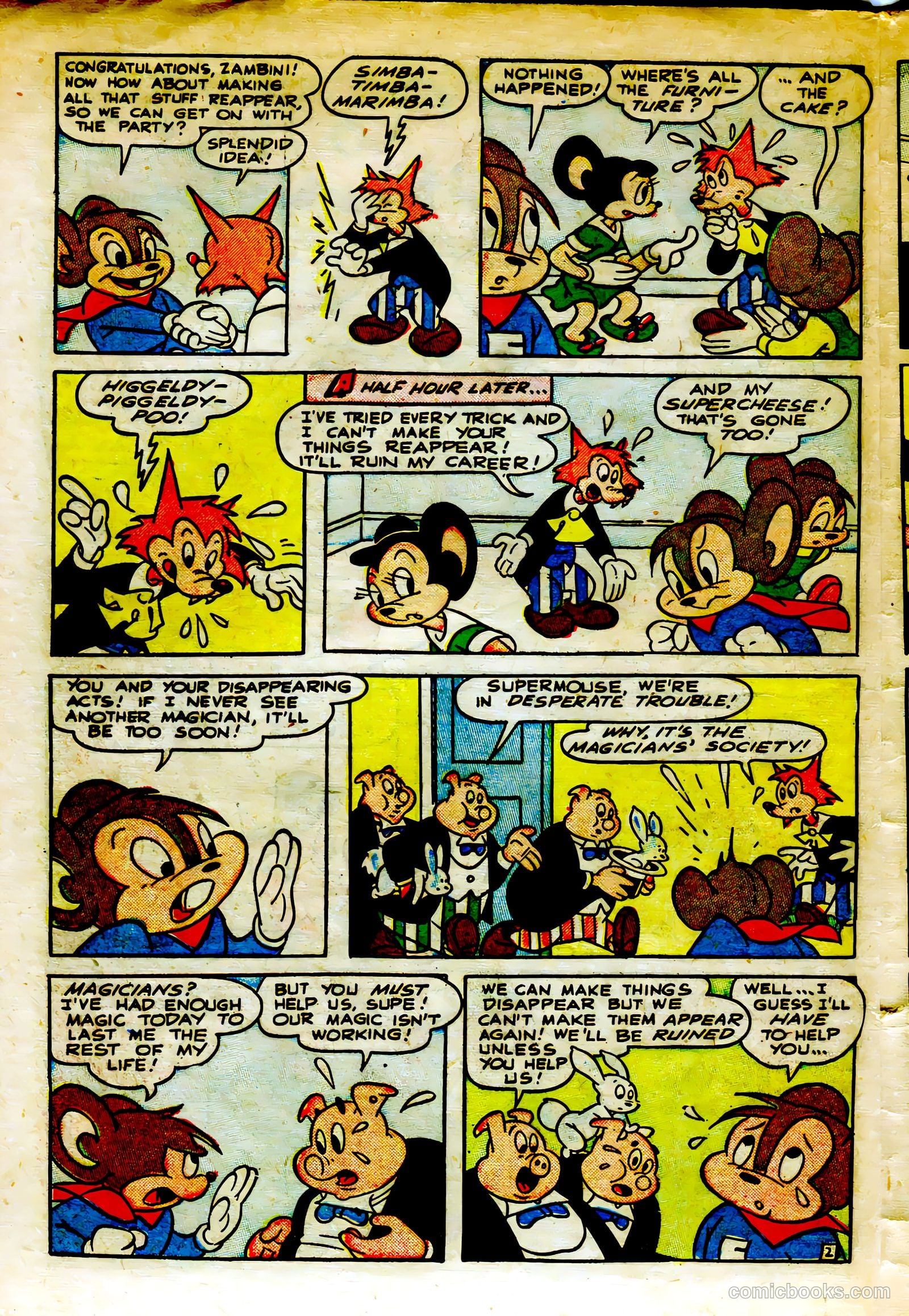Supermouse #8 (1950) — page 30 of 36