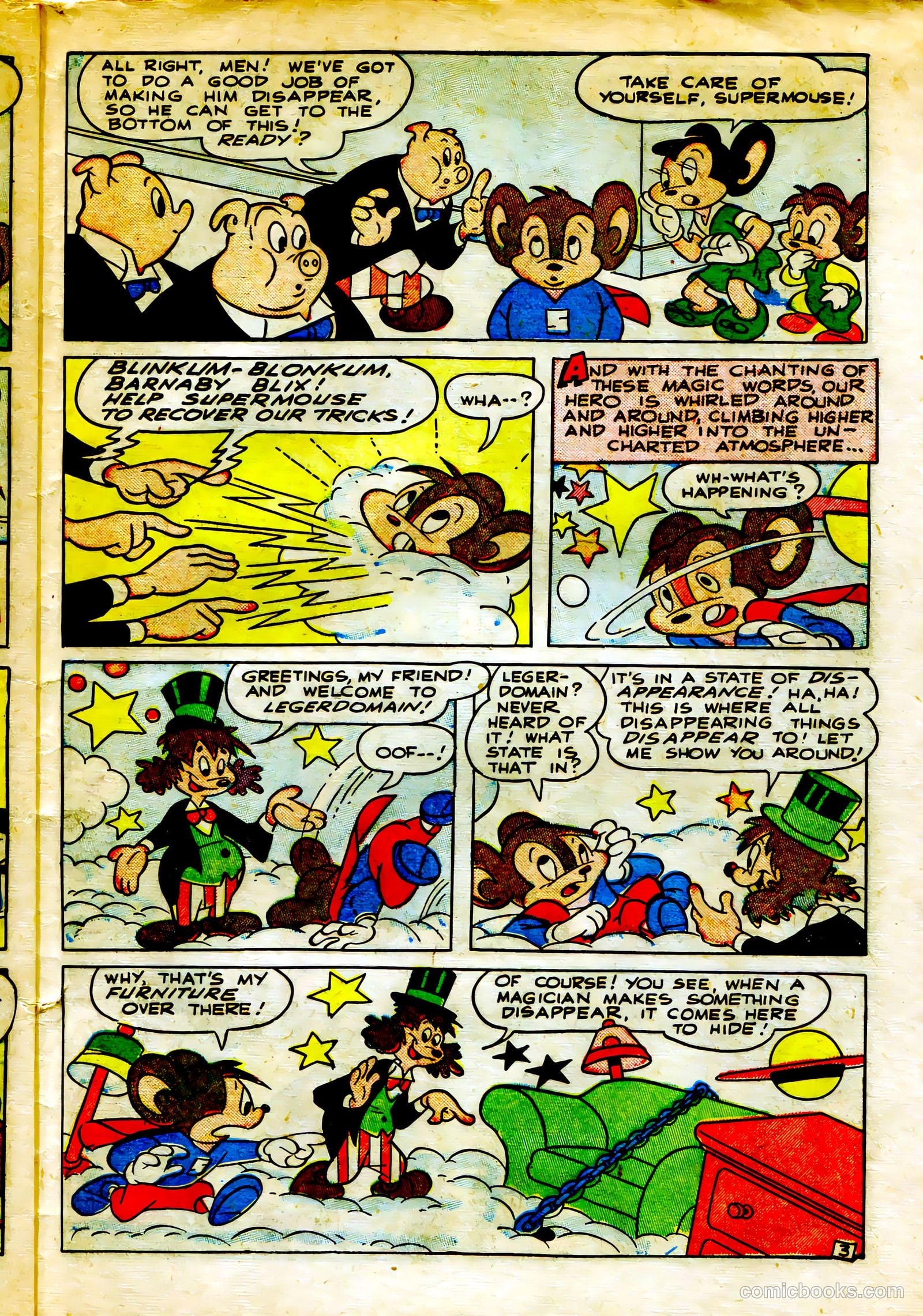 Supermouse #8 (1950) — page 31 of 36
