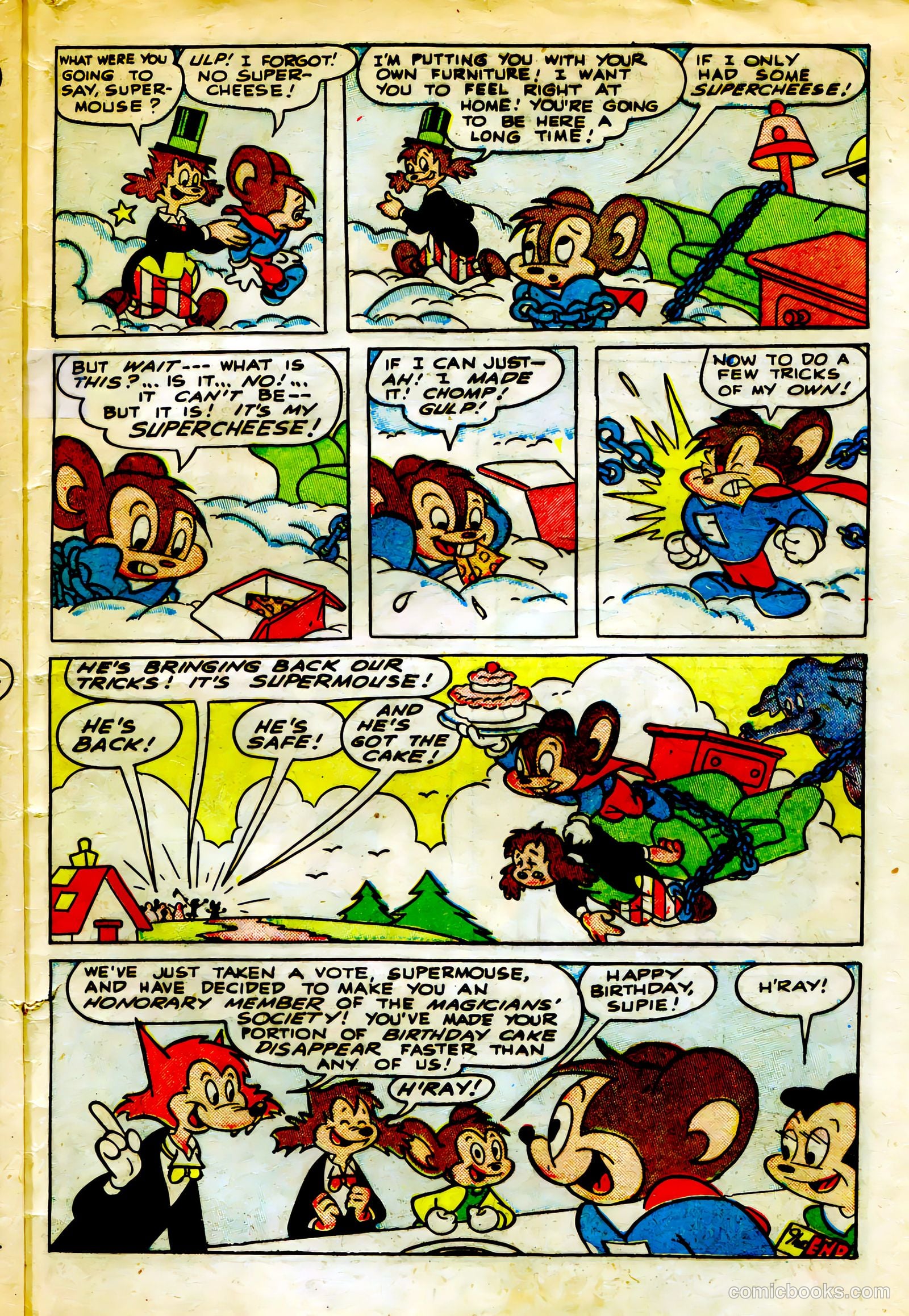 Supermouse #8 (1950) — page 33 of 36
