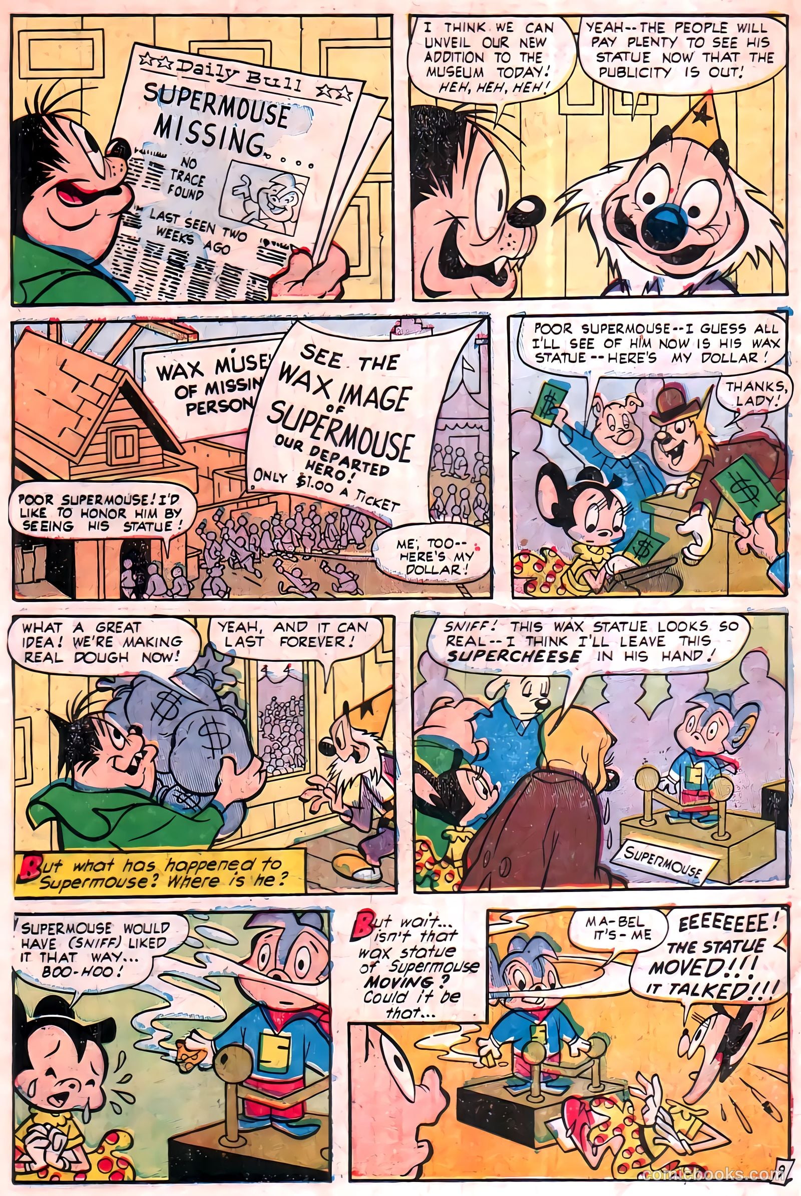 Supermouse, the Big Cheese, Giant Summer Issue #2 (1958) — page 11 of 84