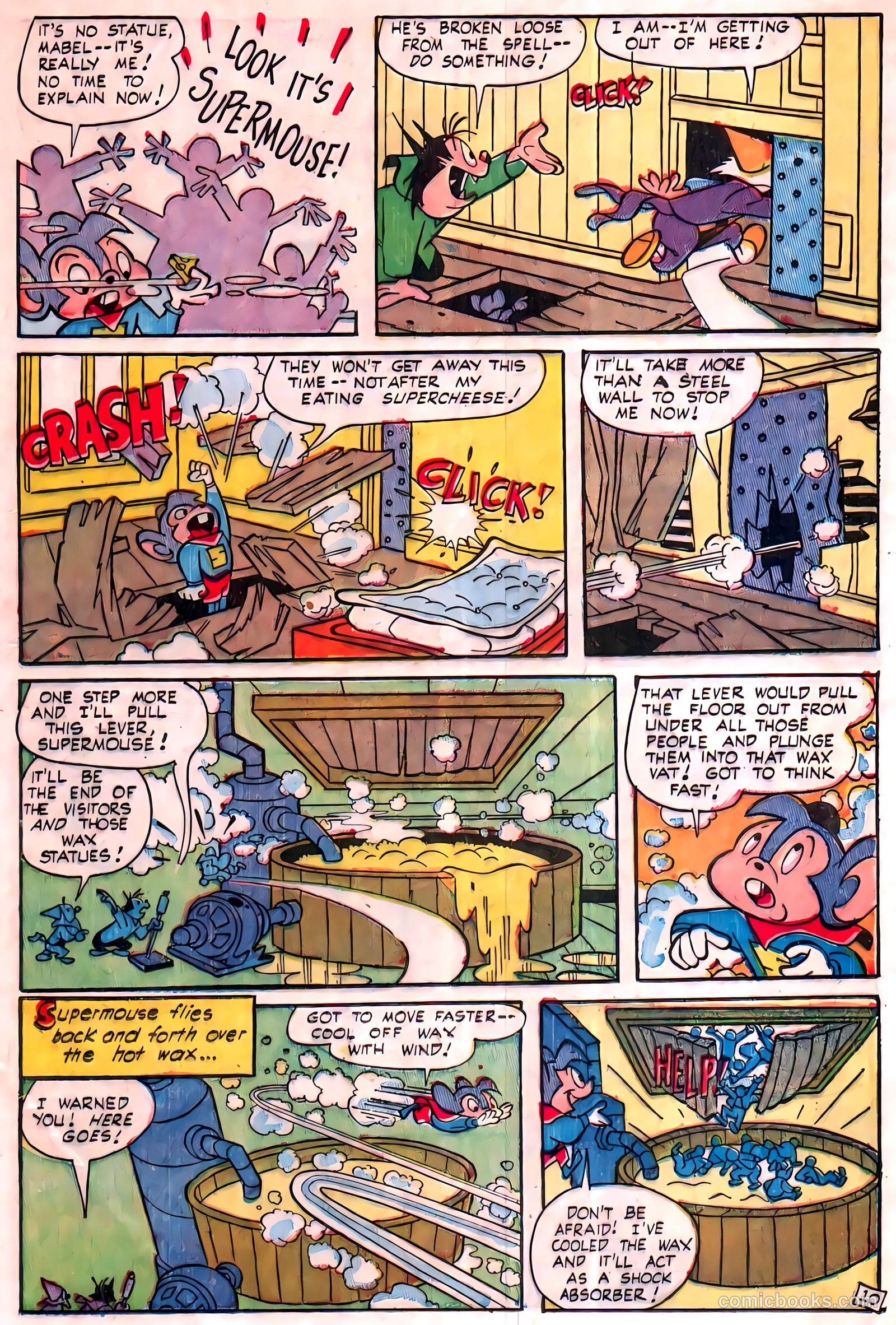 Supermouse, the Big Cheese, Giant Summer Issue #2 (1958) — page 12 of 84