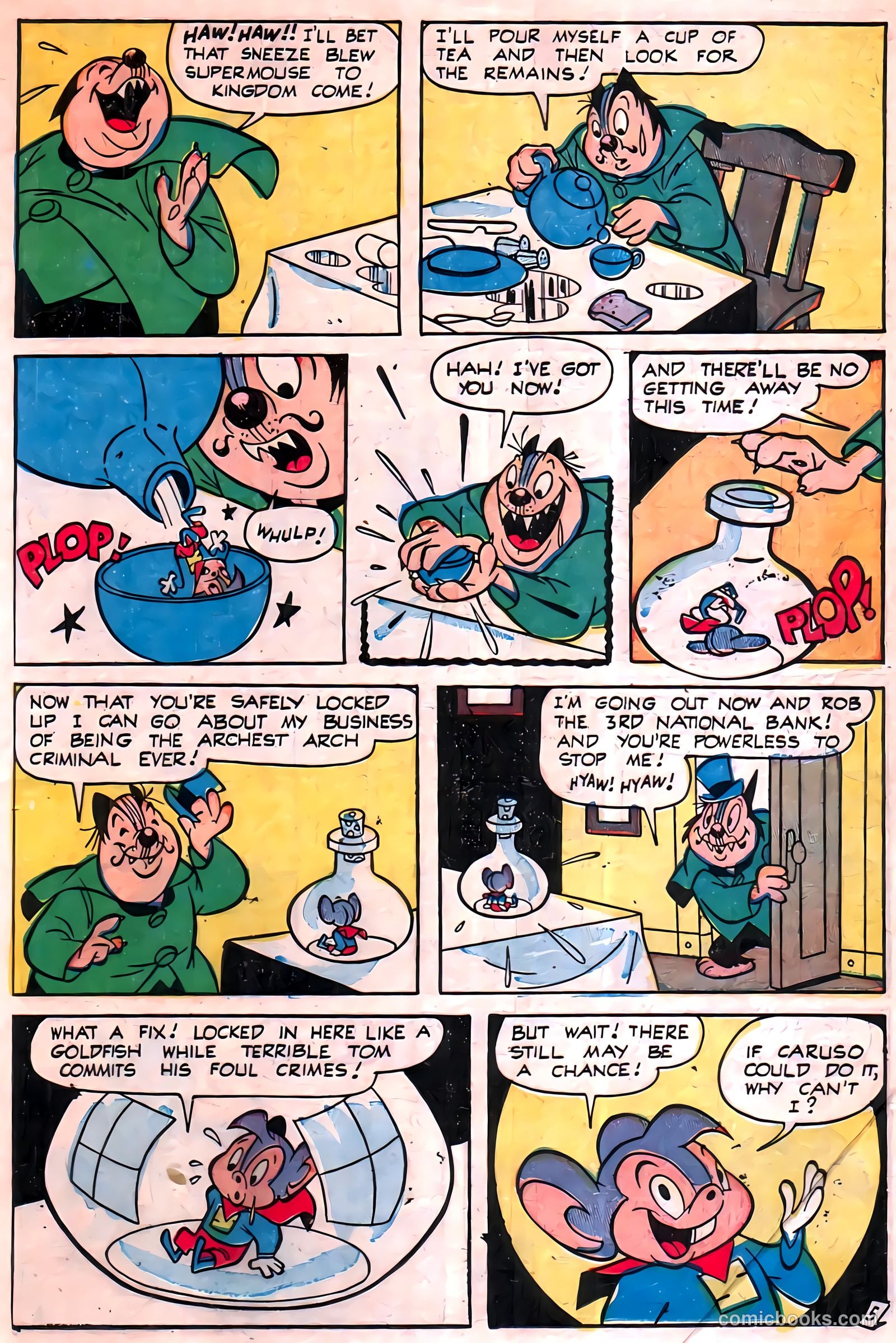 Supermouse, the Big Cheese, Giant Summer Issue #2 (1958) — page 19 of 84