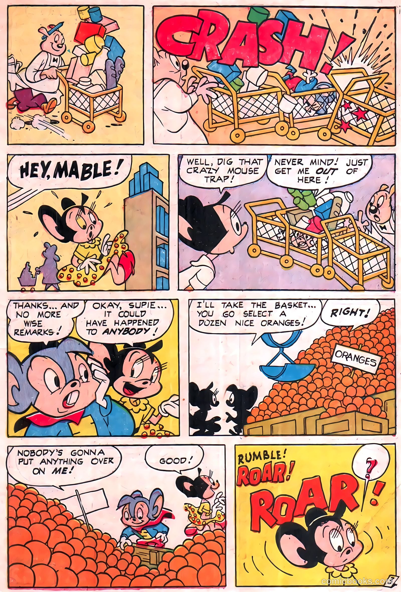 Supermouse, the Big Cheese, Giant Summer Issue #2 (1958) — page 31 of 84