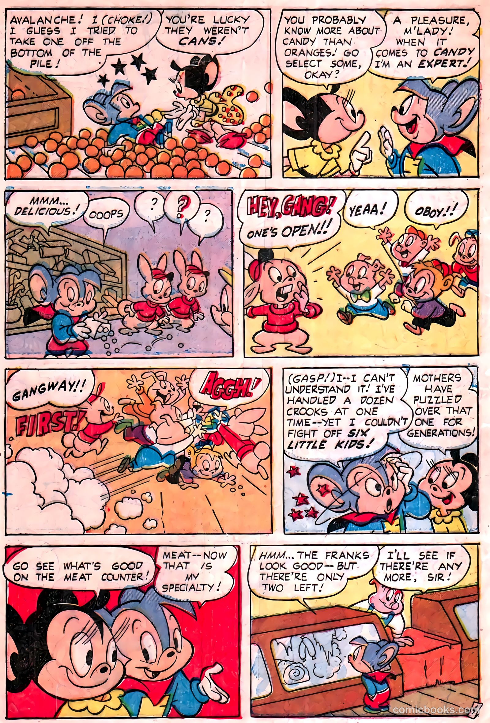 Supermouse, the Big Cheese, Giant Summer Issue #2 (1958) — page 32 of 84