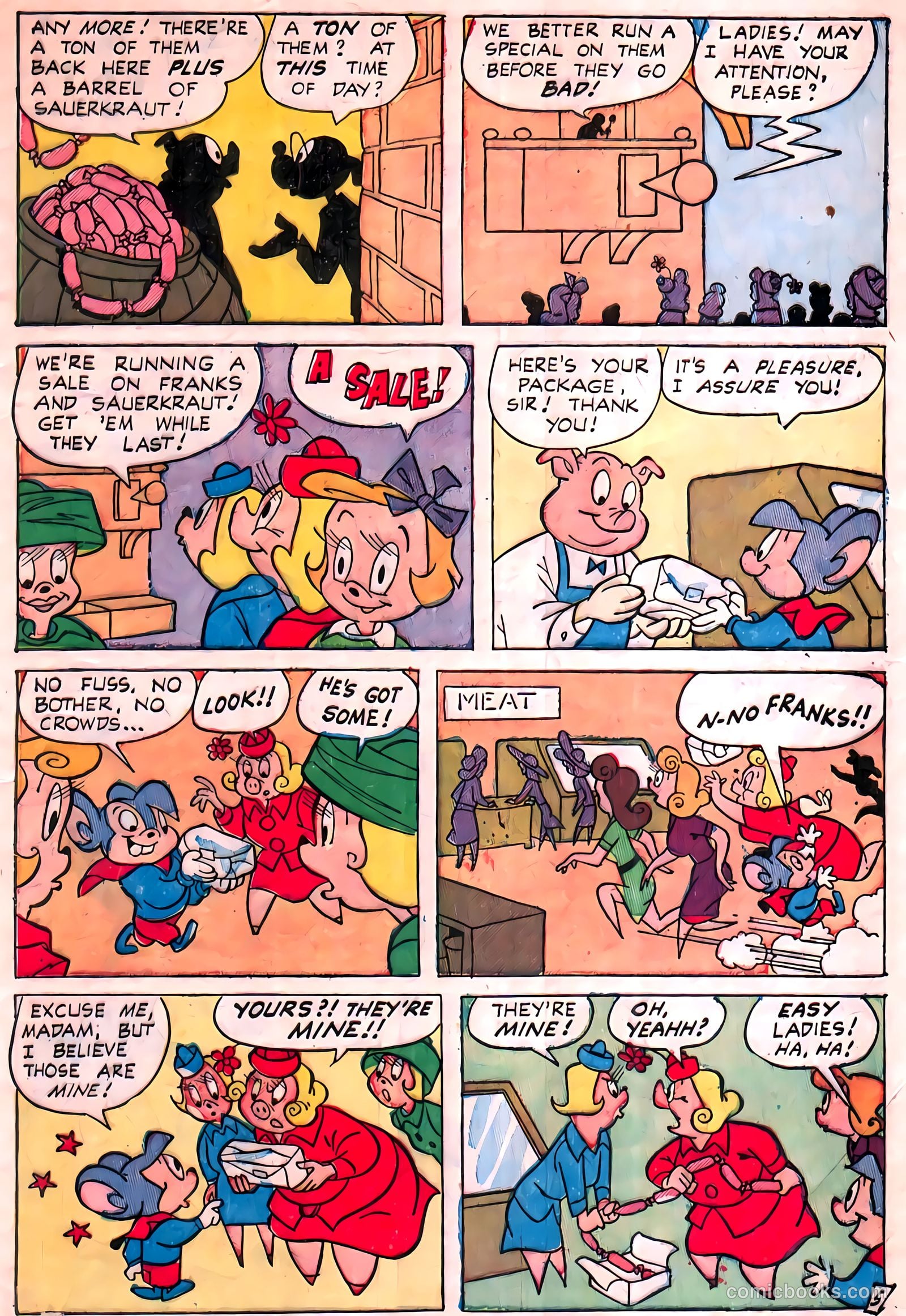 Supermouse, the Big Cheese, Giant Summer Issue #2 (1958) — page 33 of 84