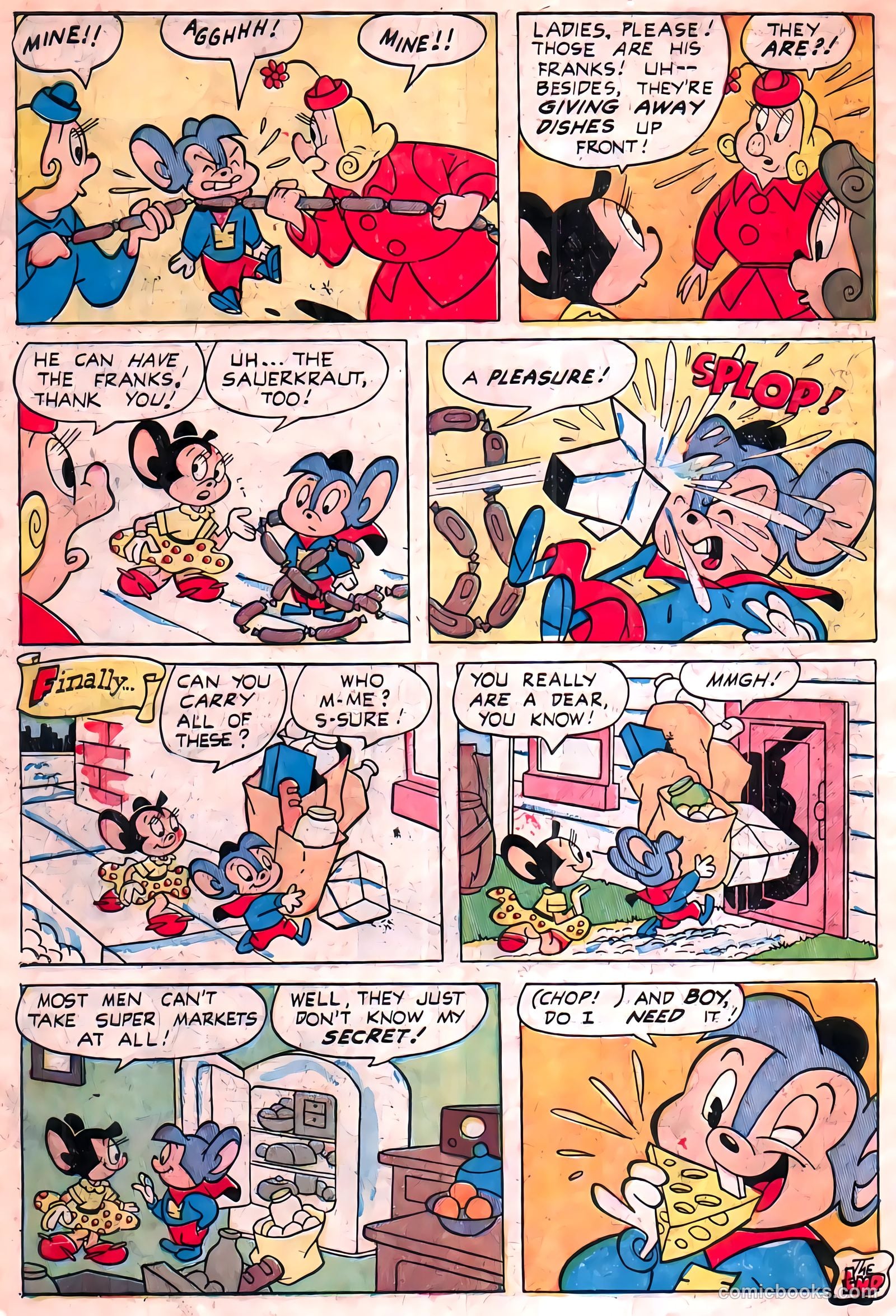 Supermouse, the Big Cheese, Giant Summer Issue #2 (1958) — page 34 of 84