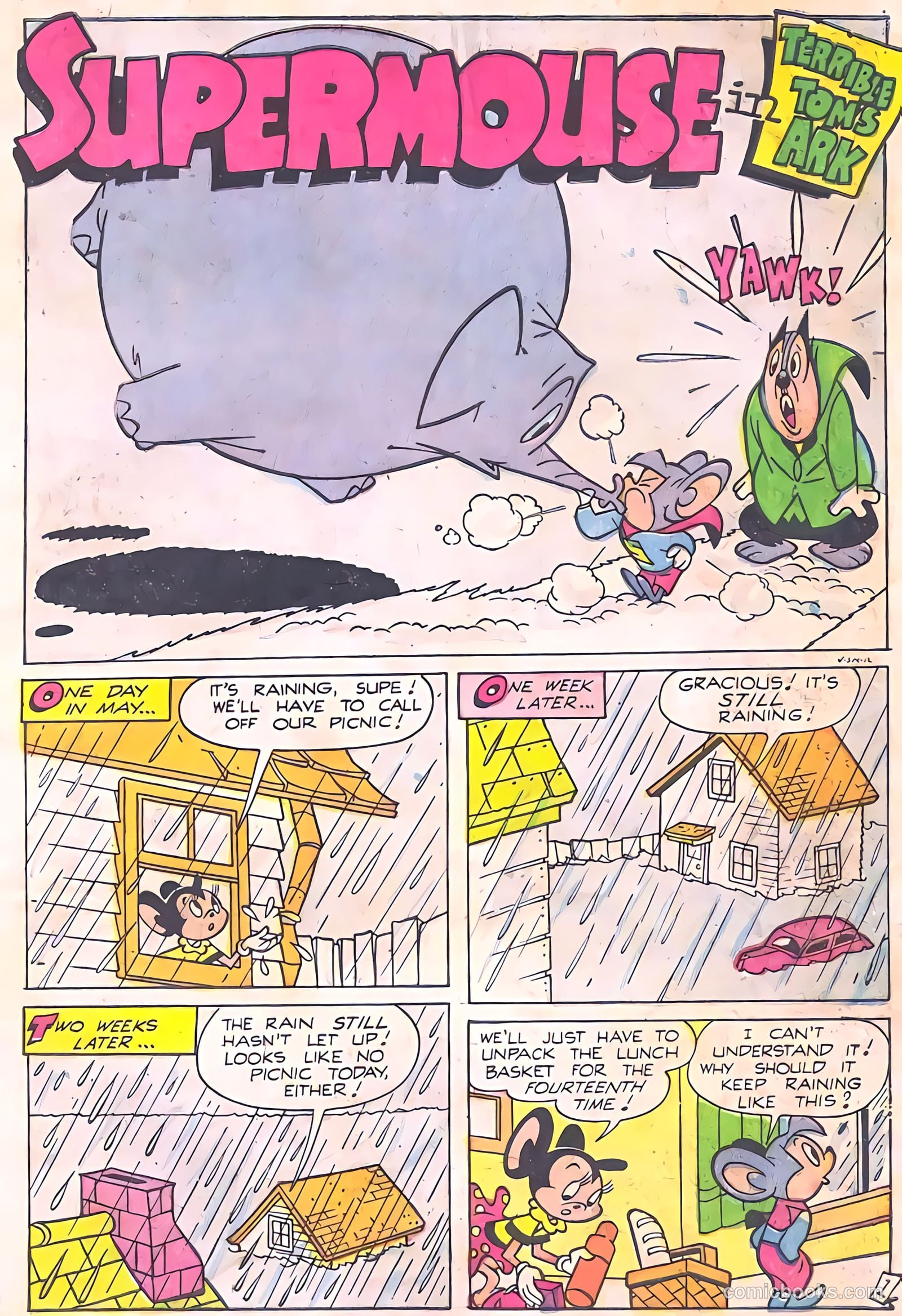 Supermouse, the Big Cheese, Giant Summer Issue #2 (1958) — page 51 of 84