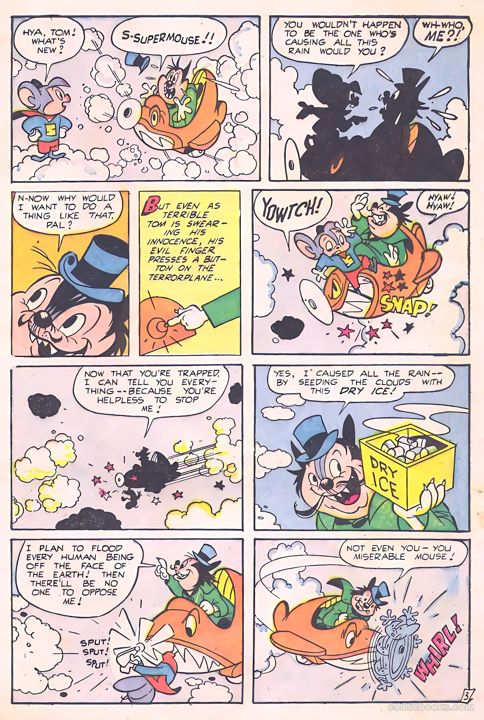 Supermouse, the Big Cheese, Giant Summer Issue #2 (1958) — page 53 of 84