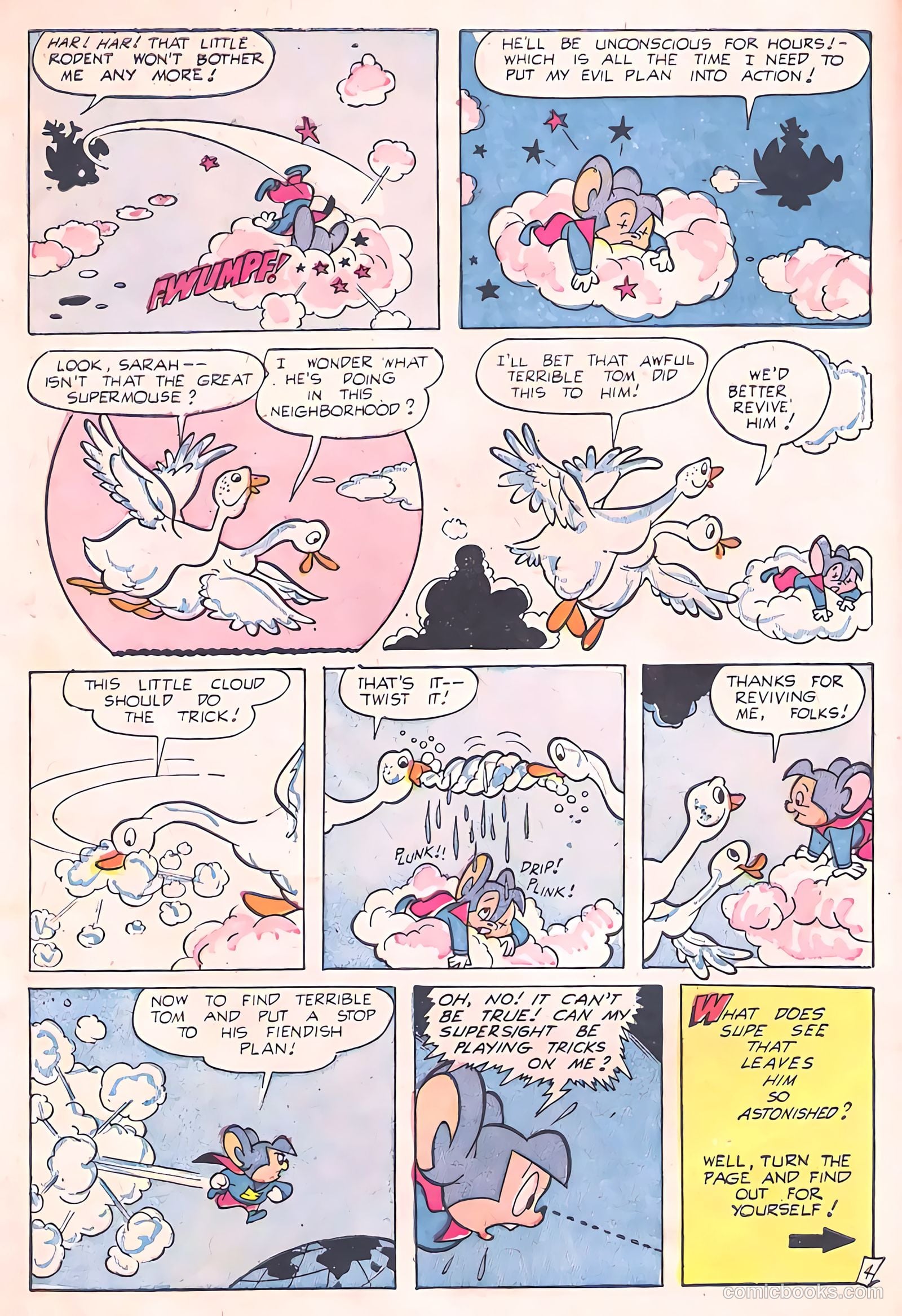 Supermouse, the Big Cheese, Giant Summer Issue #2 (1958) — page 54 of 84