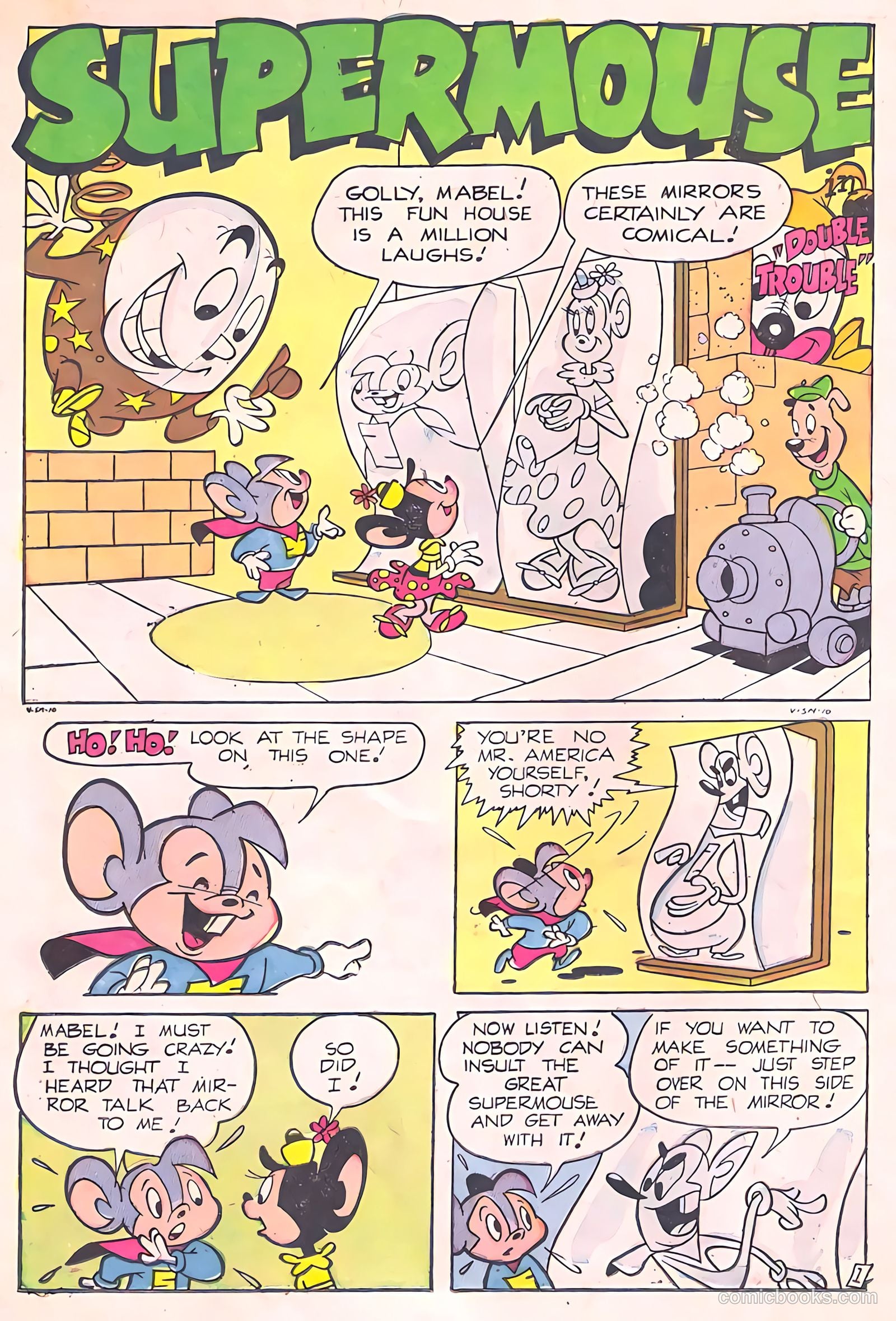 Supermouse, the Big Cheese, Giant Summer Issue #2 (1958) — page 62 of 84
