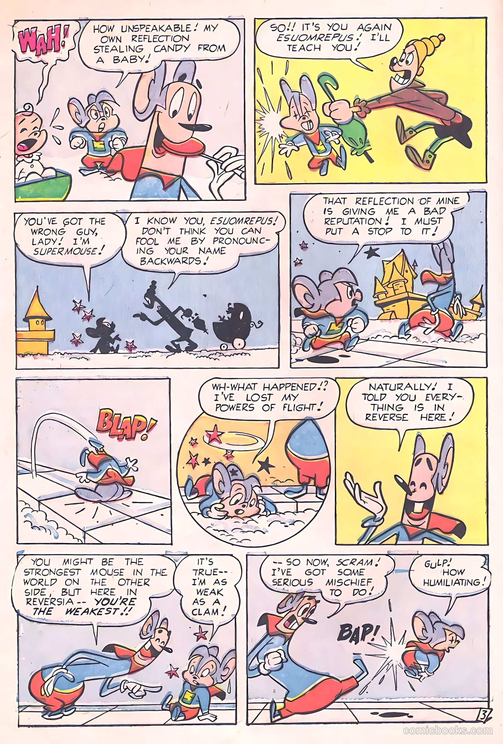 Supermouse, the Big Cheese, Giant Summer Issue #2 (1958) — page 64 of 84