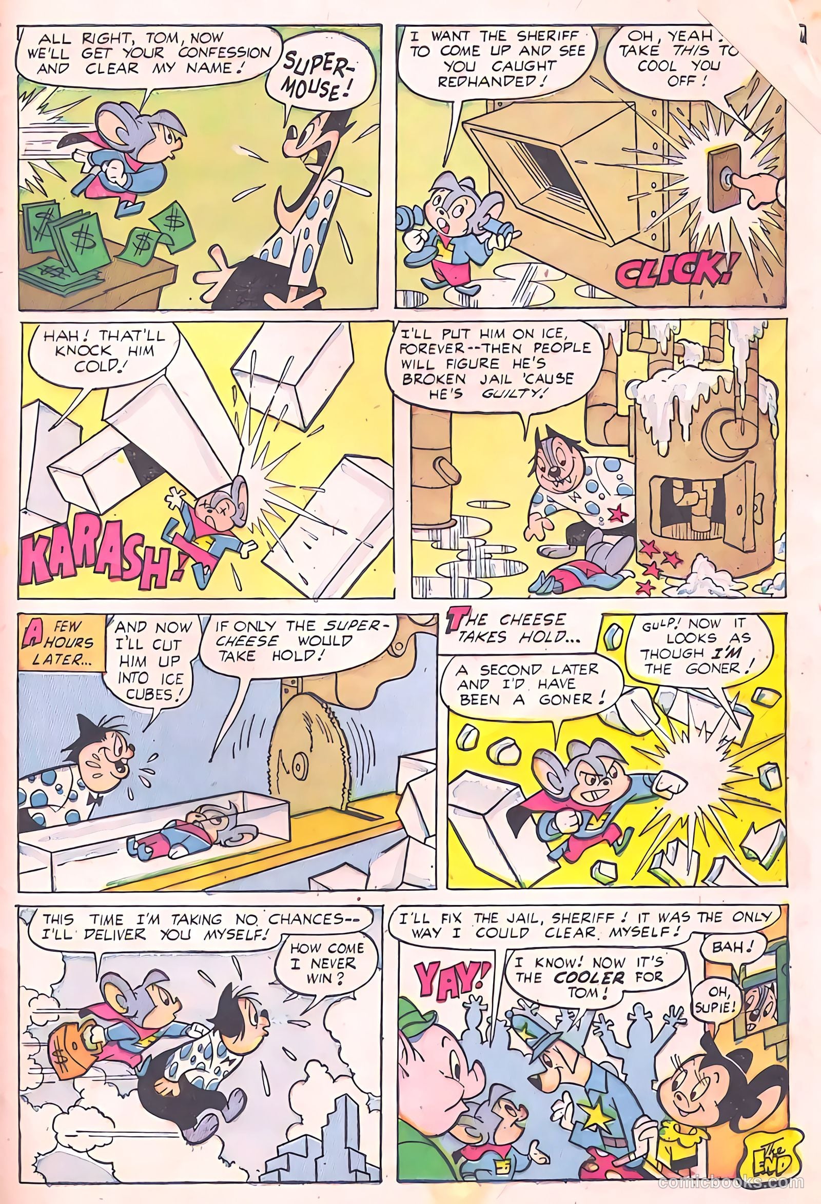 Supermouse, the Big Cheese, Giant Summer Issue #2 (1958) — page 77 of 84