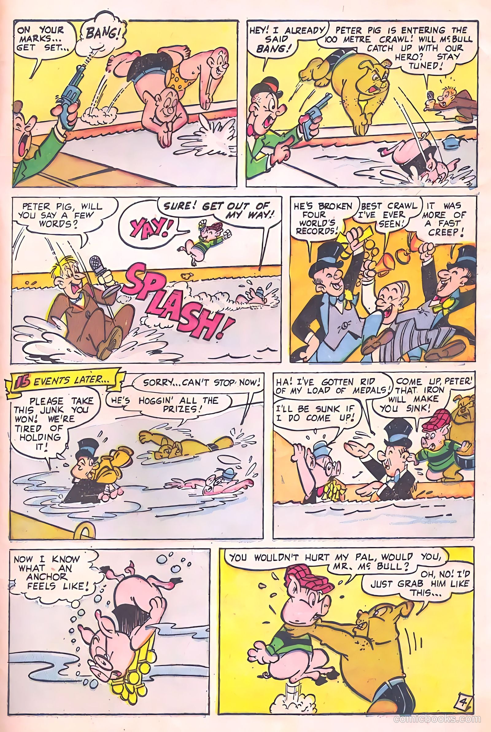 Supermouse, the Big Cheese, Giant Summer Issue #2 (1958) — page 81 of 84