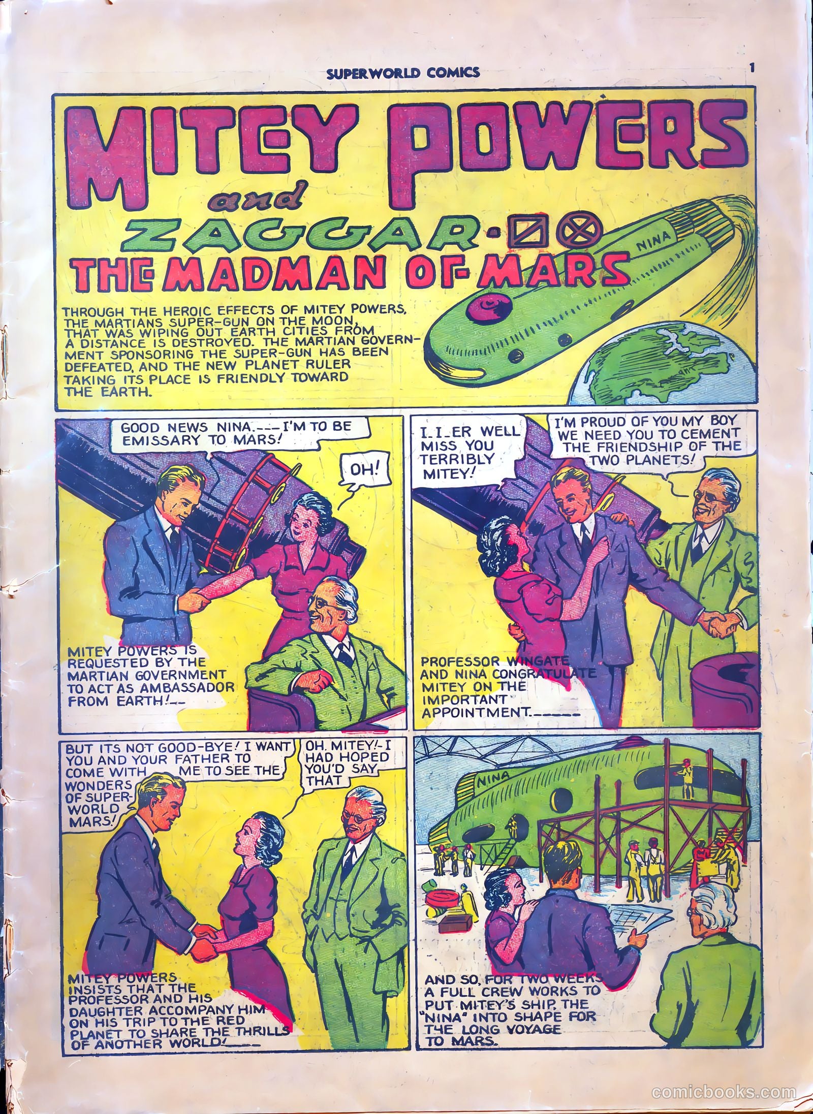 Superworld Comics #2 (1940) — page 3 of 67