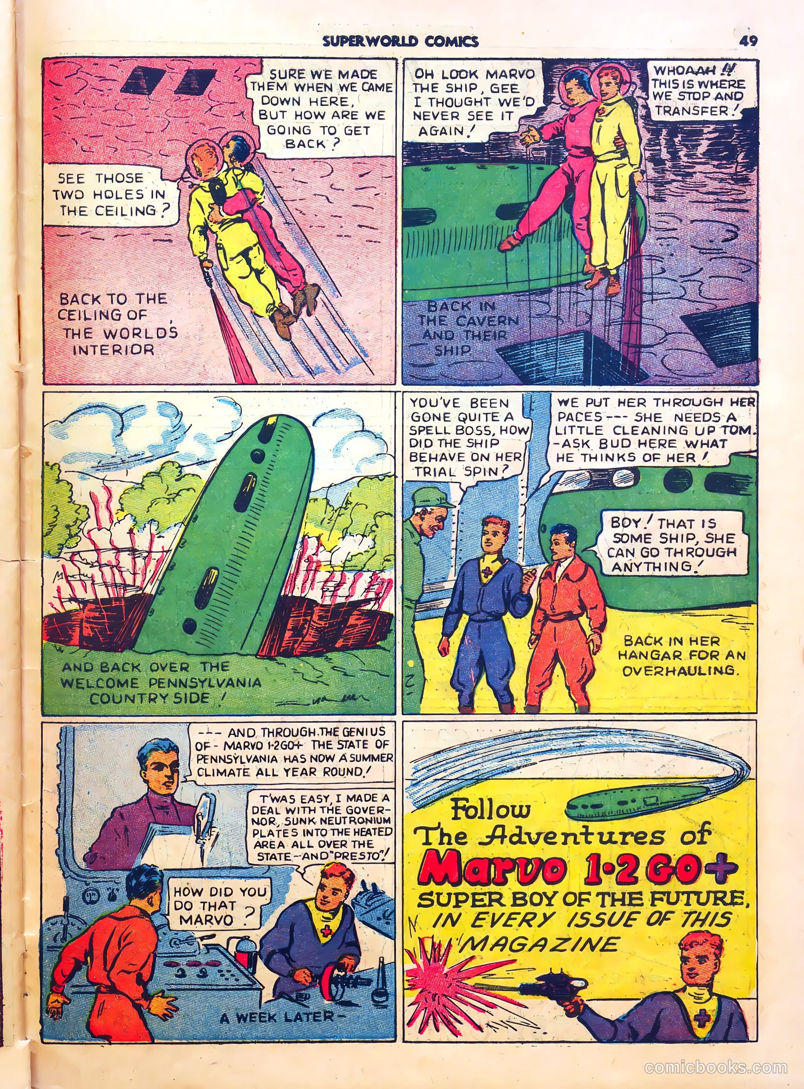 Superworld Comics #2 (1940) — page 50 of 67
