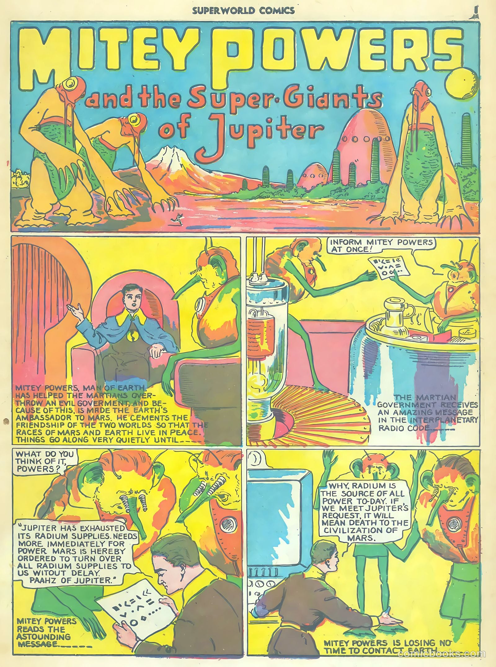 Superworld Comics #3 (1940) — page 3 of 70