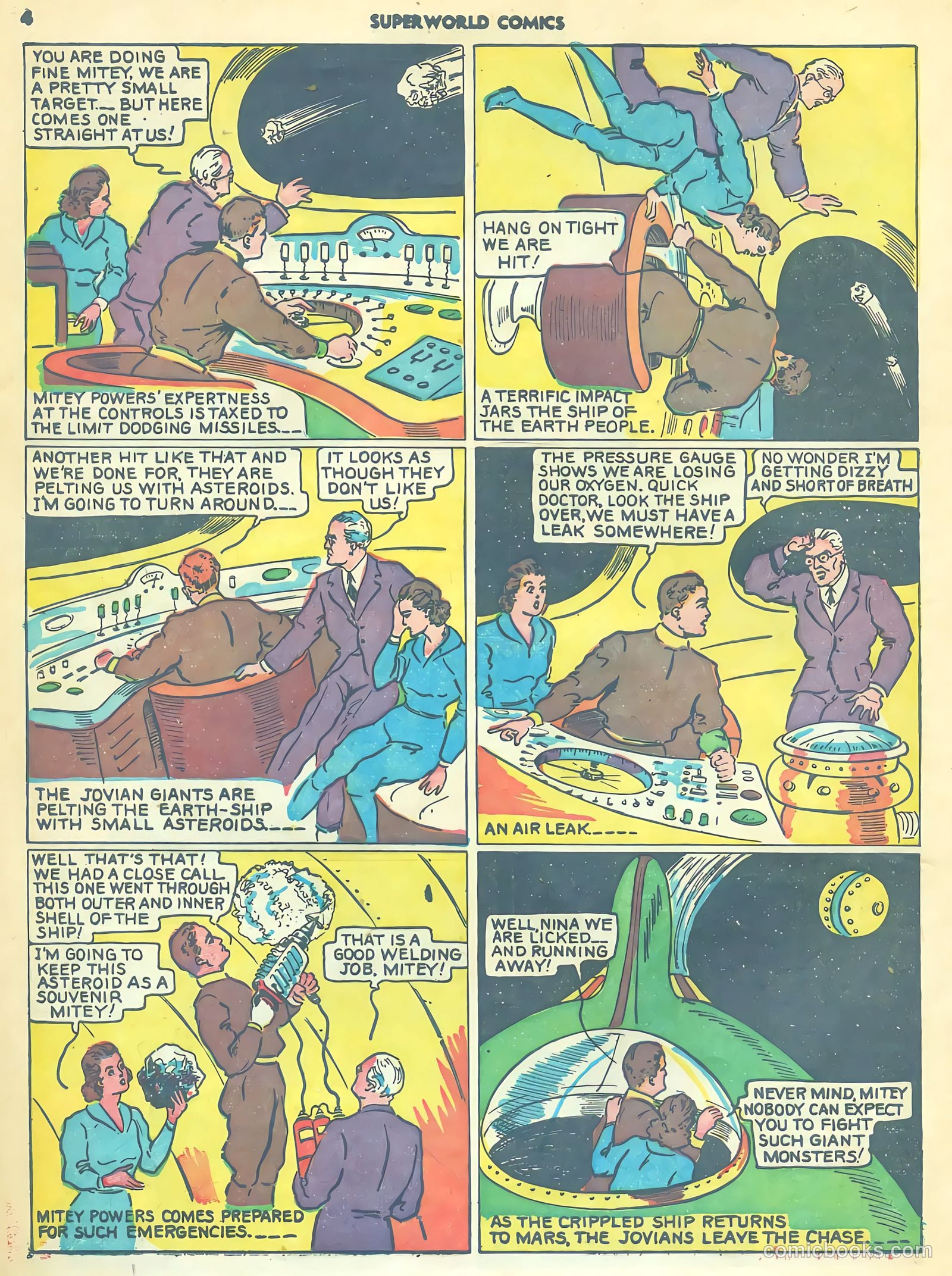 Superworld Comics #3 (1940) — page 6 of 70
