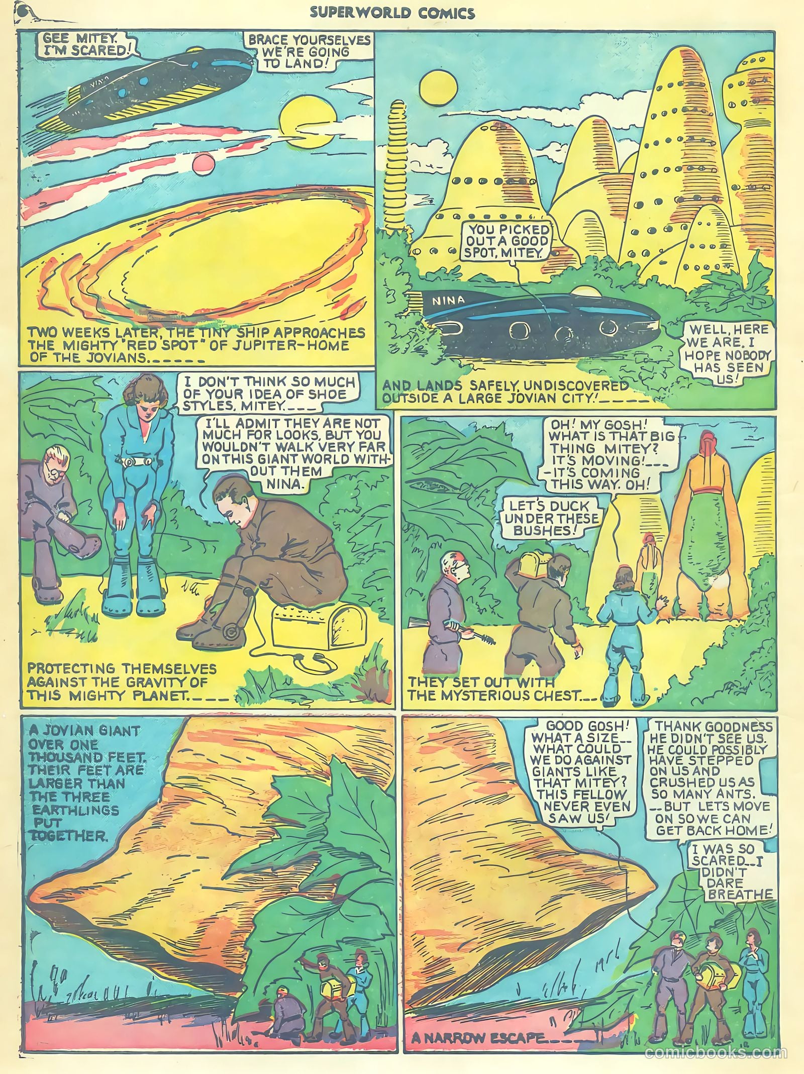 Superworld Comics #3 (1940) — page 8 of 70