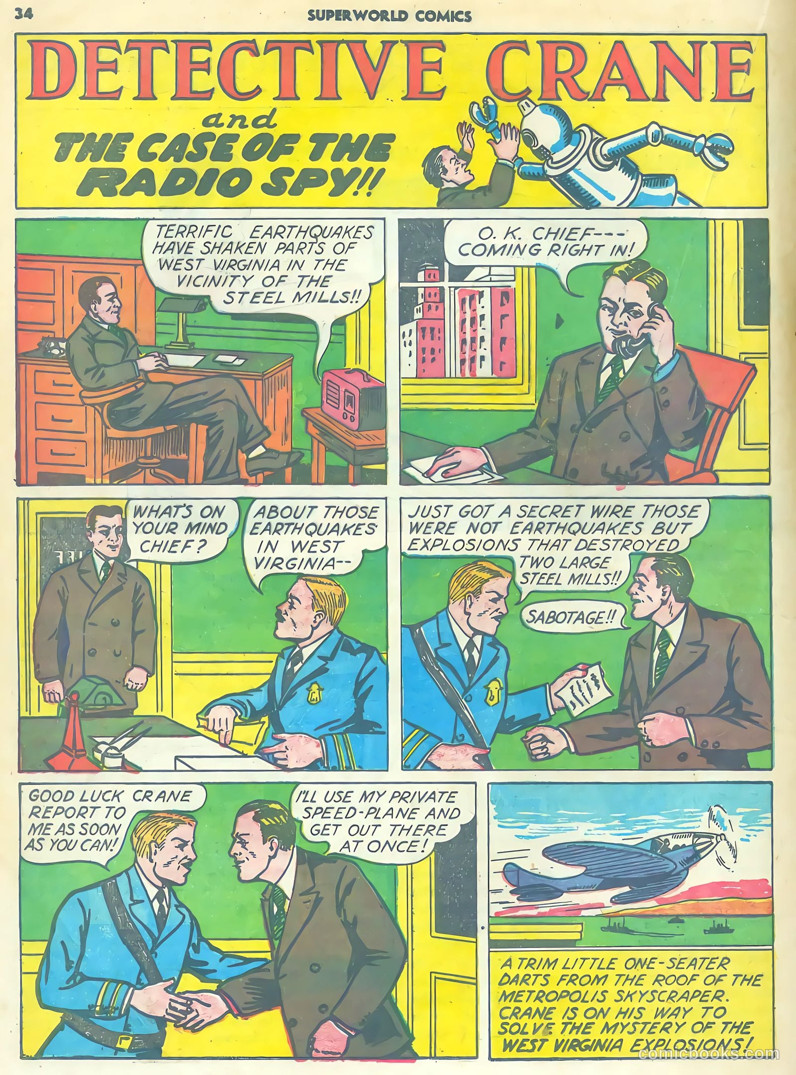 Superworld Comics #3 (1940) — page 35 of 70