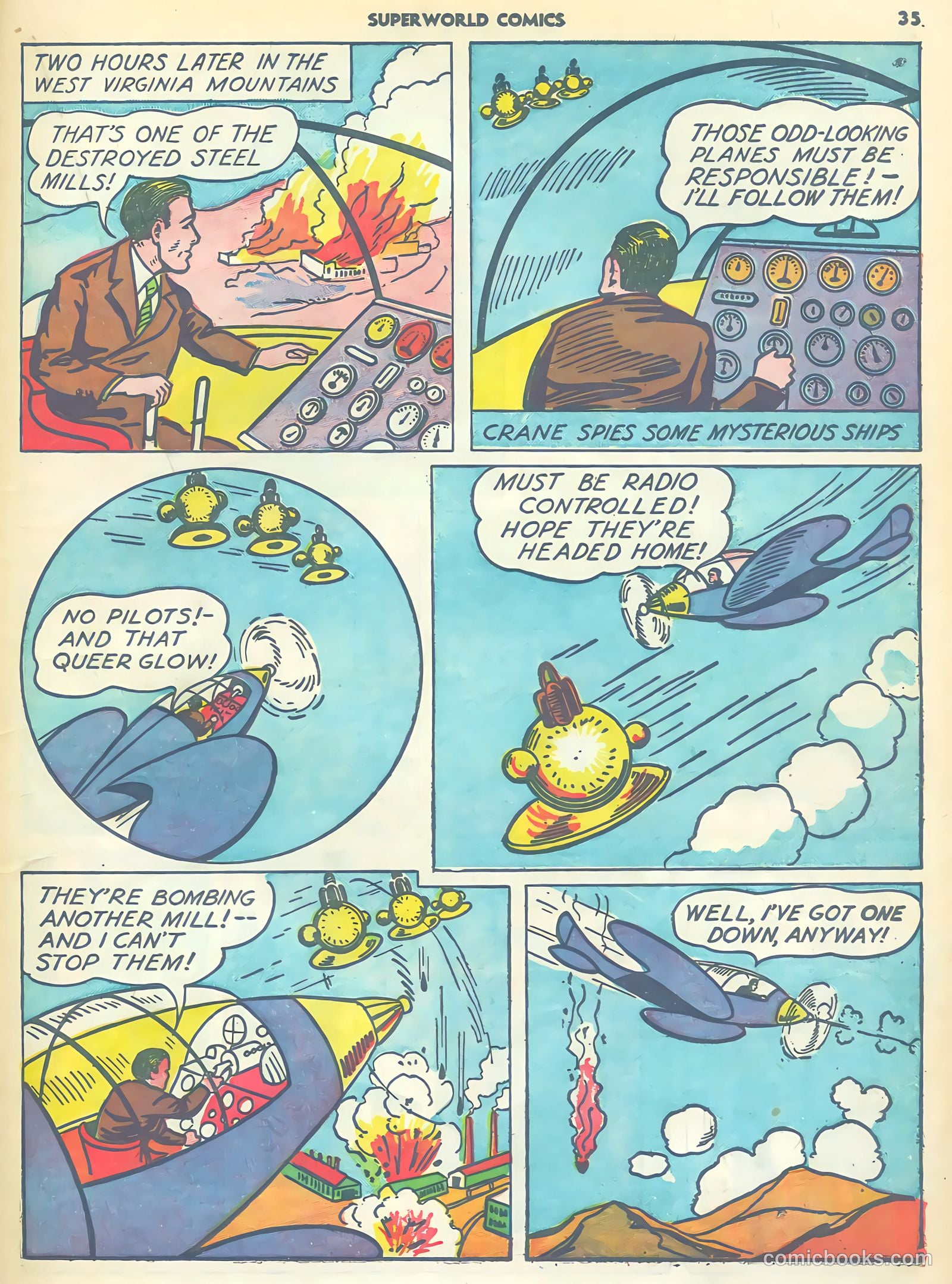 Superworld Comics #3 (1940) — page 36 of 70