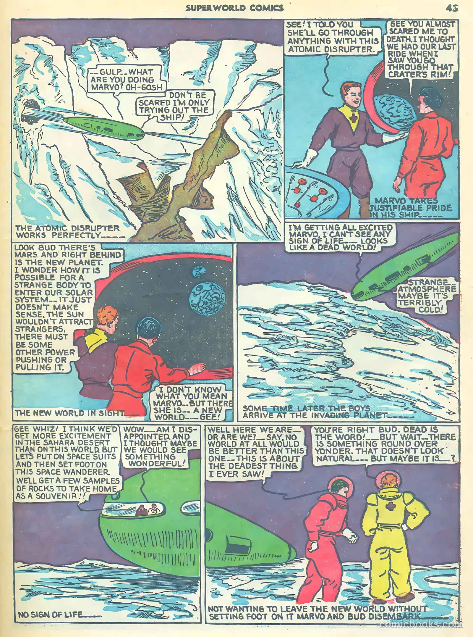 Superworld Comics #3 (1940) — page 44 of 70