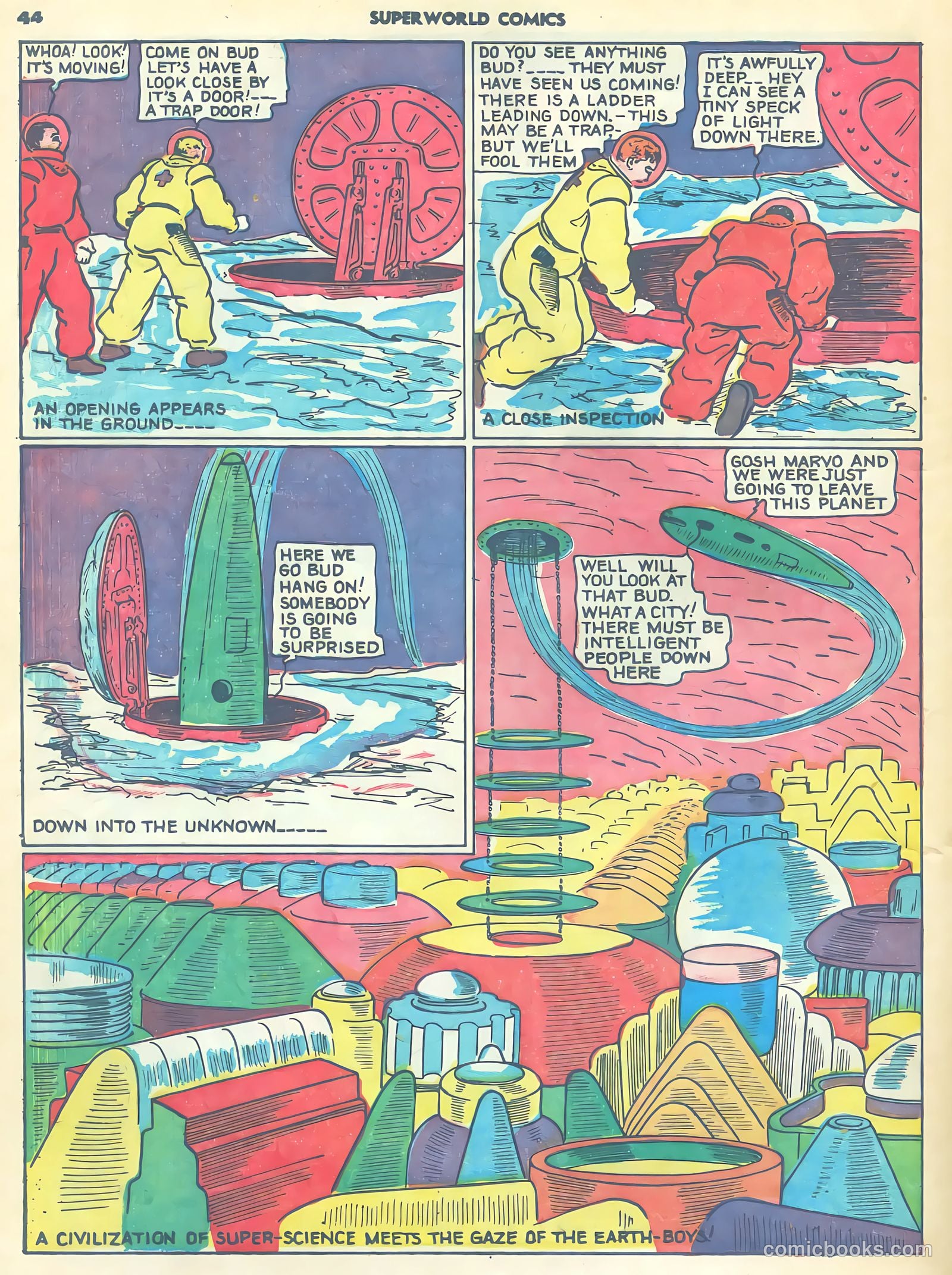 Superworld Comics #3 (1940) — page 45 of 70