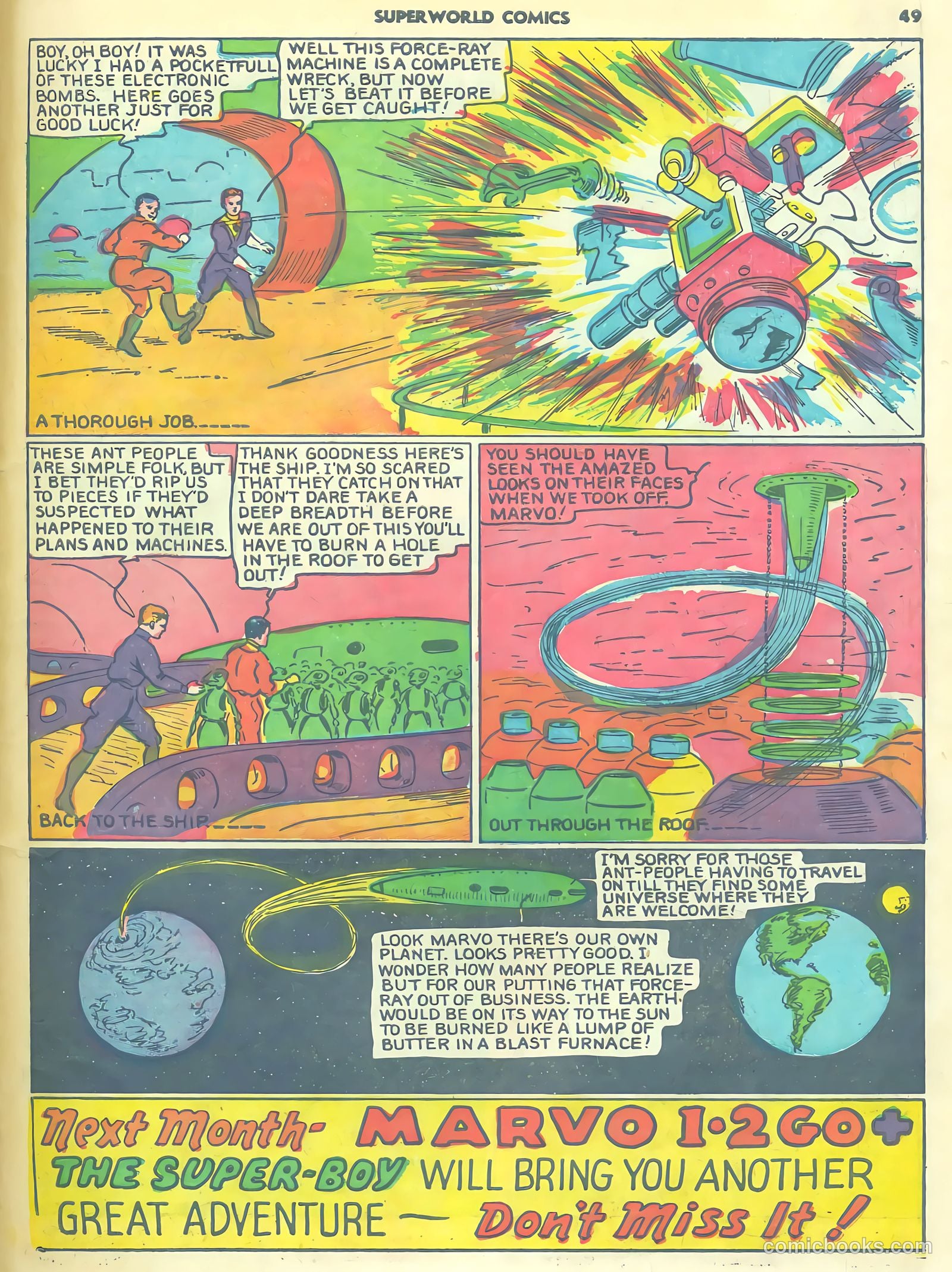 Superworld Comics #3 (1940) — page 50 of 70