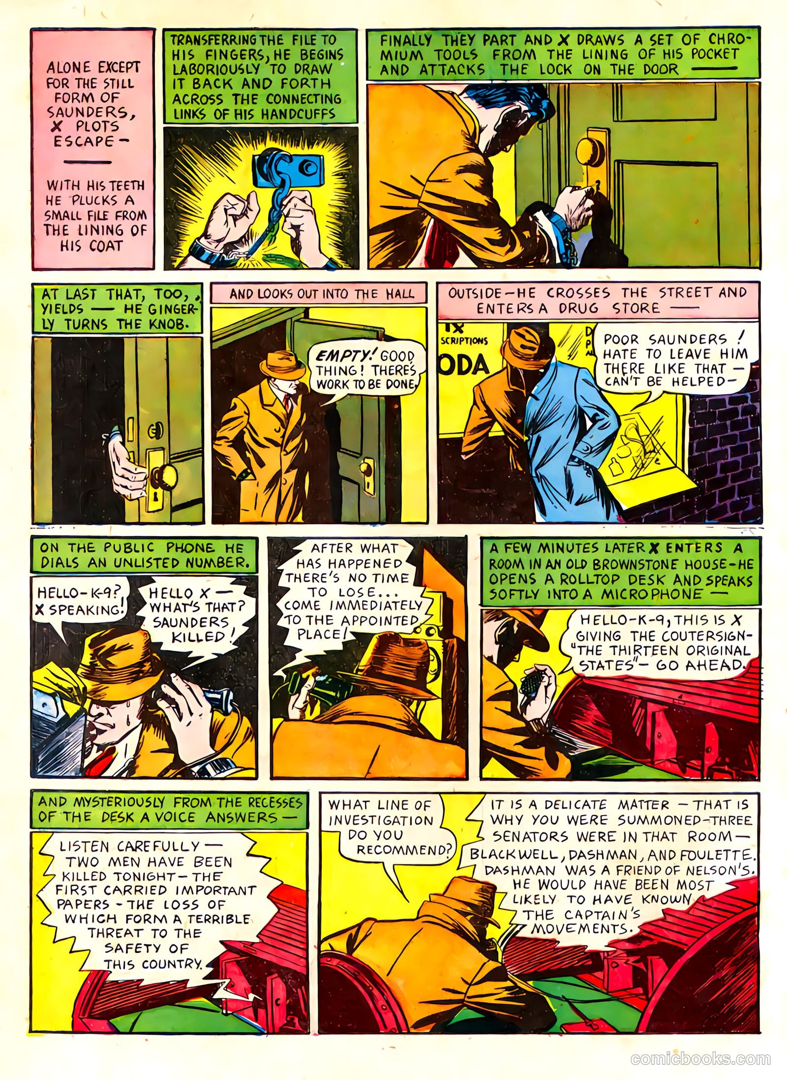 Sure-Fire Comics #1 (1940) — page 8 of 68