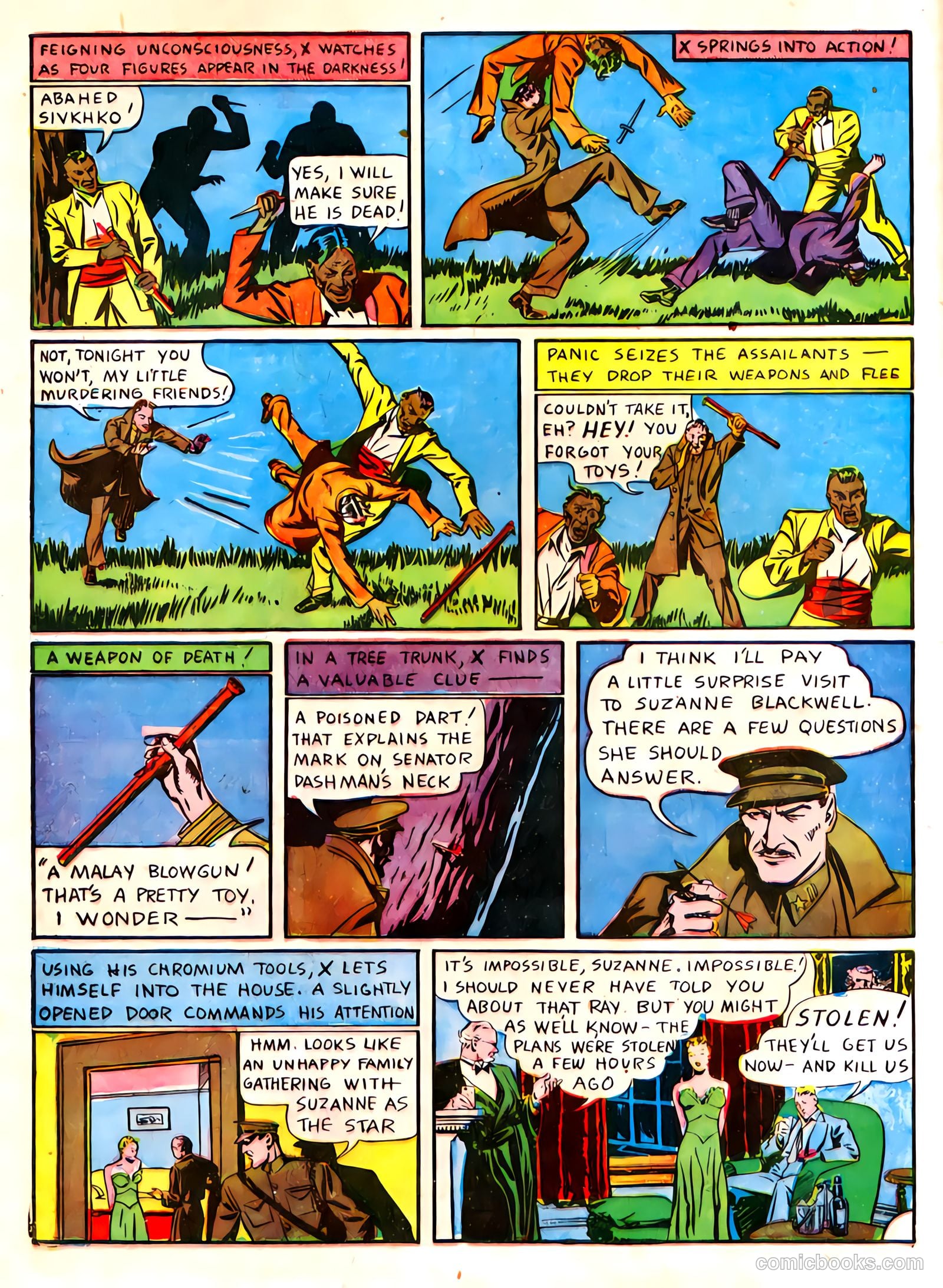 Sure-Fire Comics #1 (1940) — page 12 of 68