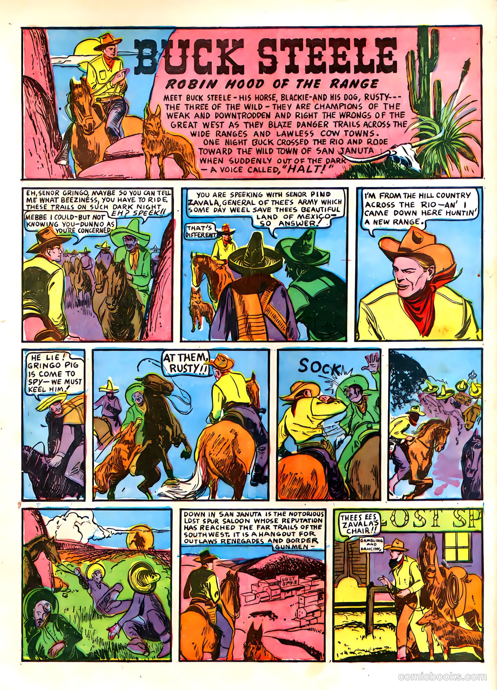 Sure-Fire Comics #1 (1940) — page 60 of 68