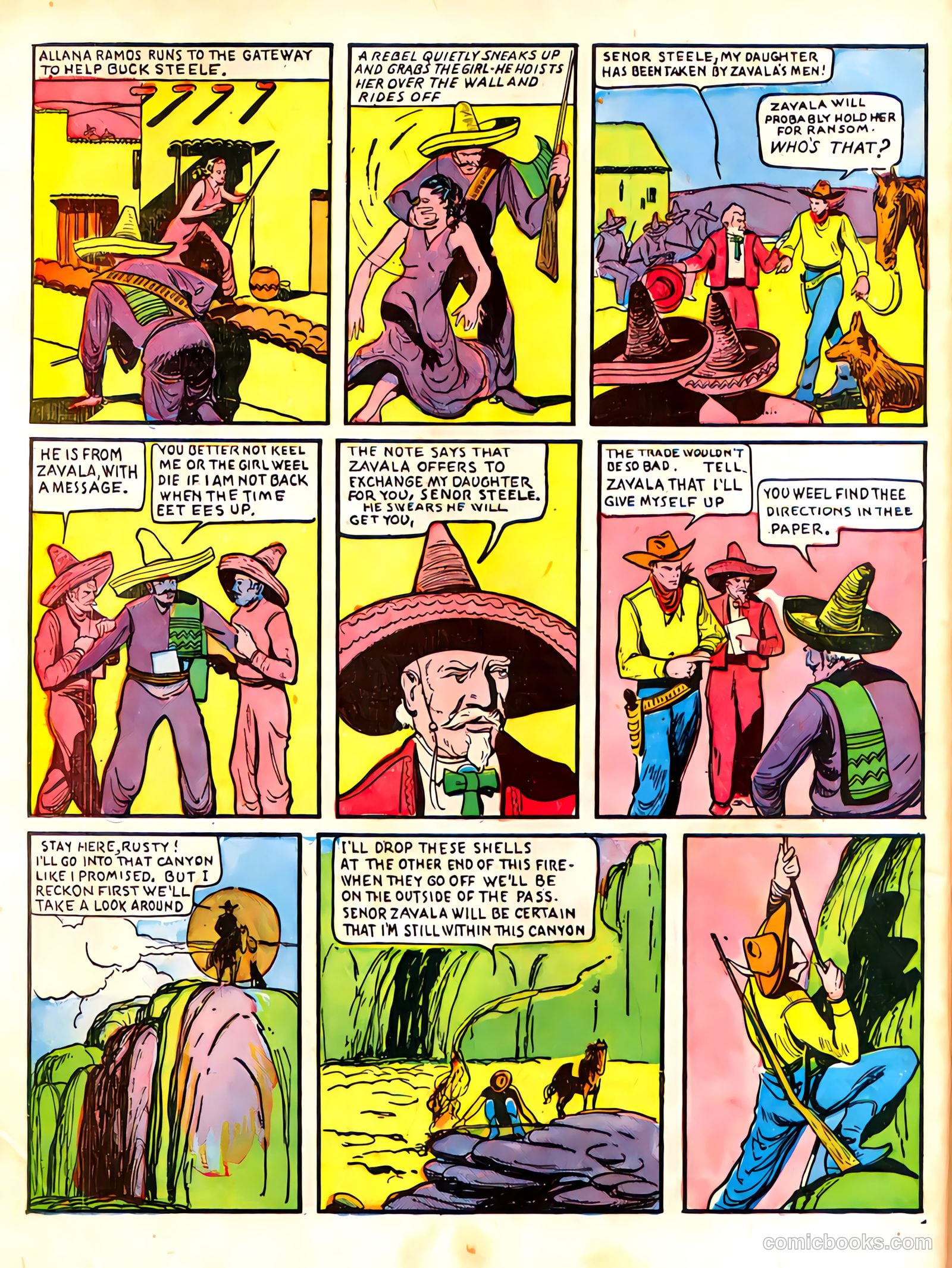 Sure-Fire Comics #1 (1940) — page 64 of 68