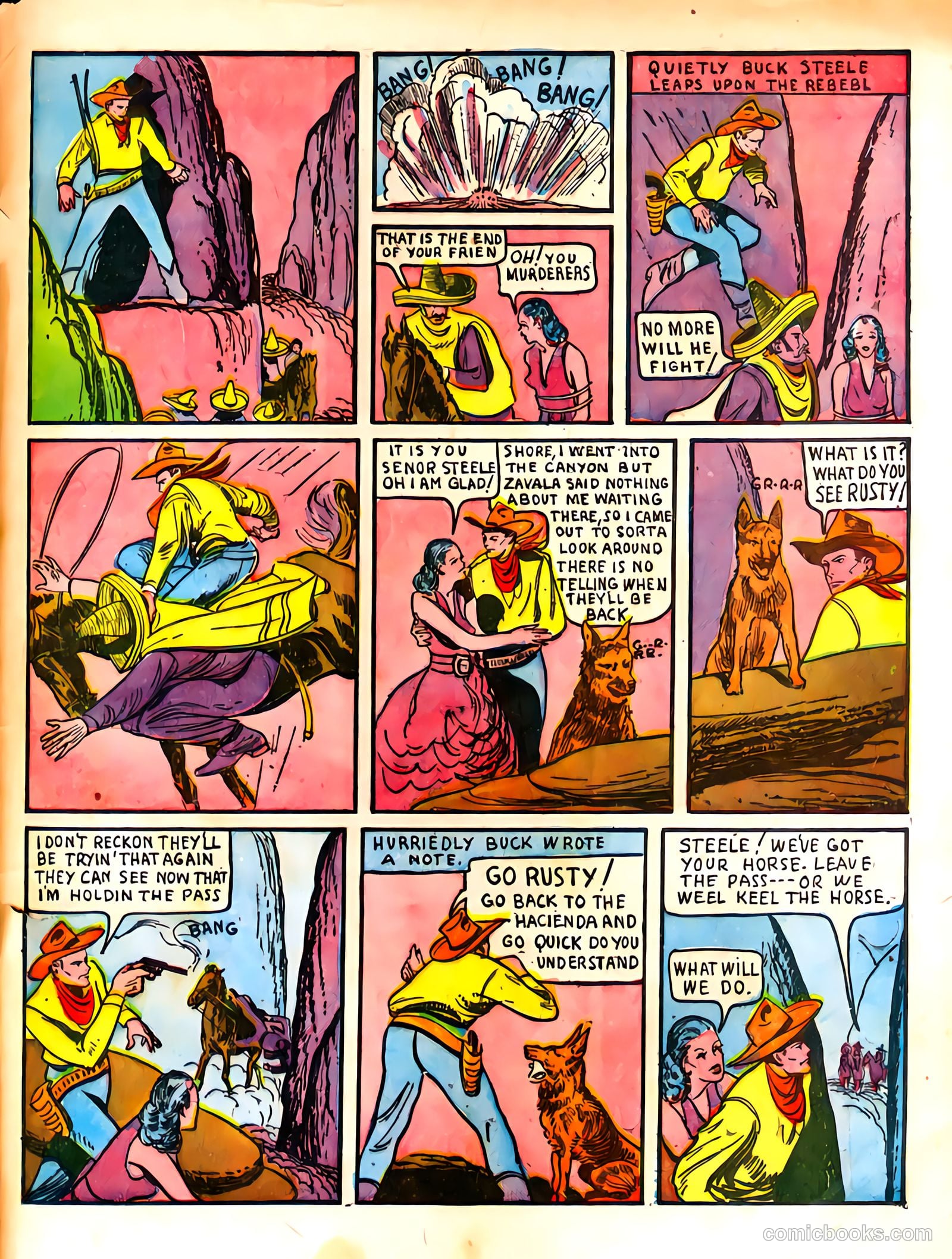 Sure-Fire Comics #1 (1940) — page 65 of 68