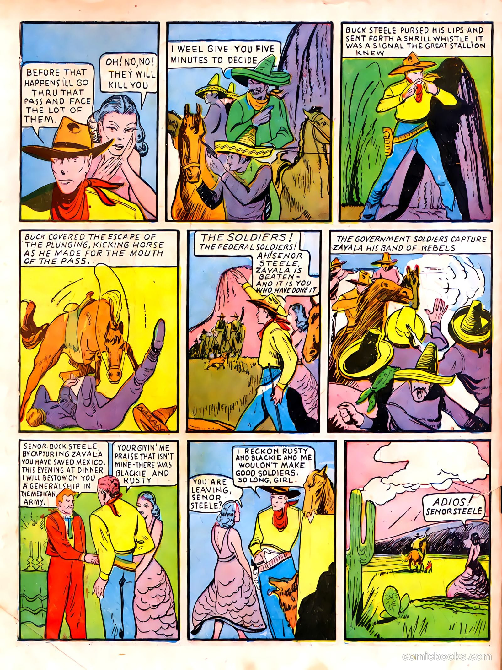 Sure-Fire Comics #1 (1940) — page 66 of 68