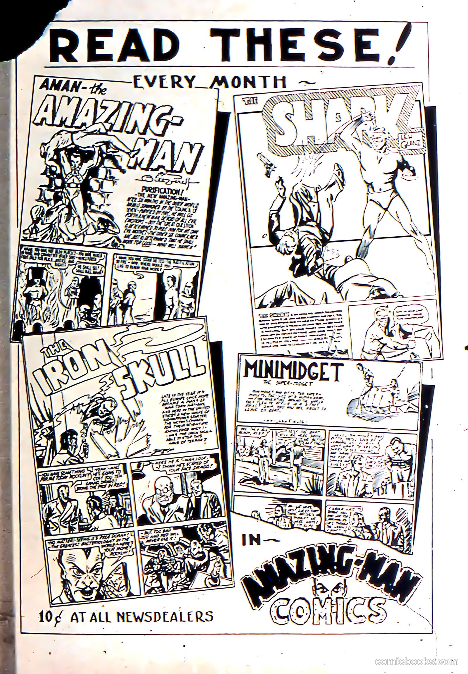 Sure-Fire Comics #1 (1940) — page 67 of 68