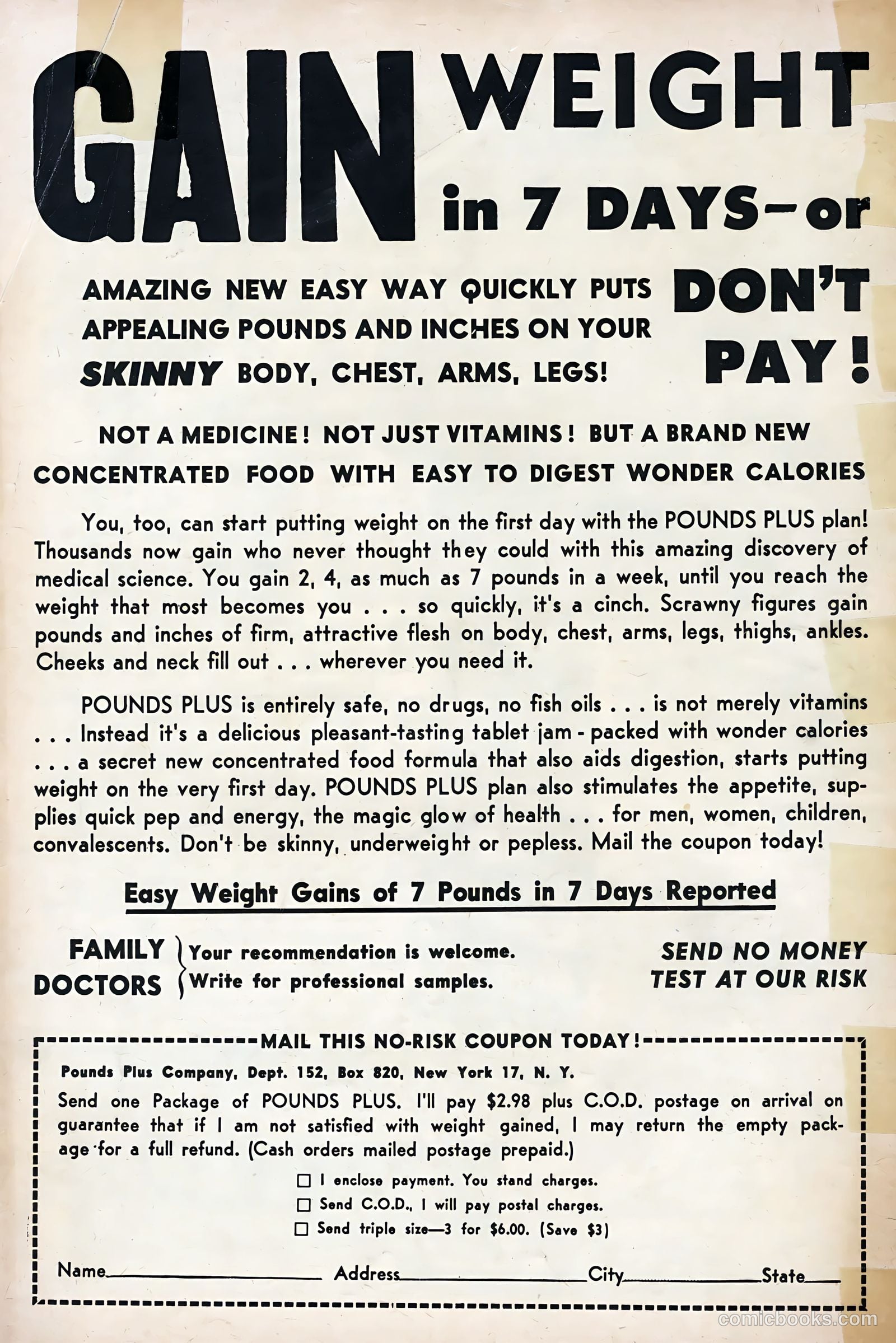 Surprise Adventures #3 (1955) — page 36 of 36