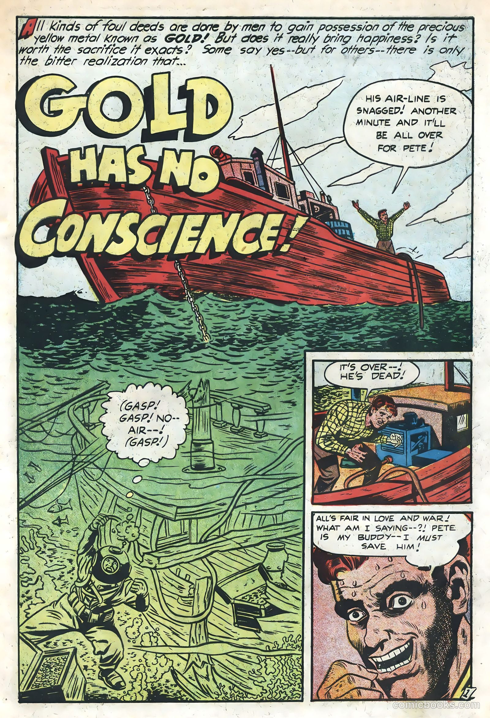 Surprise Adventures #4 (1955) — page 3 of 36