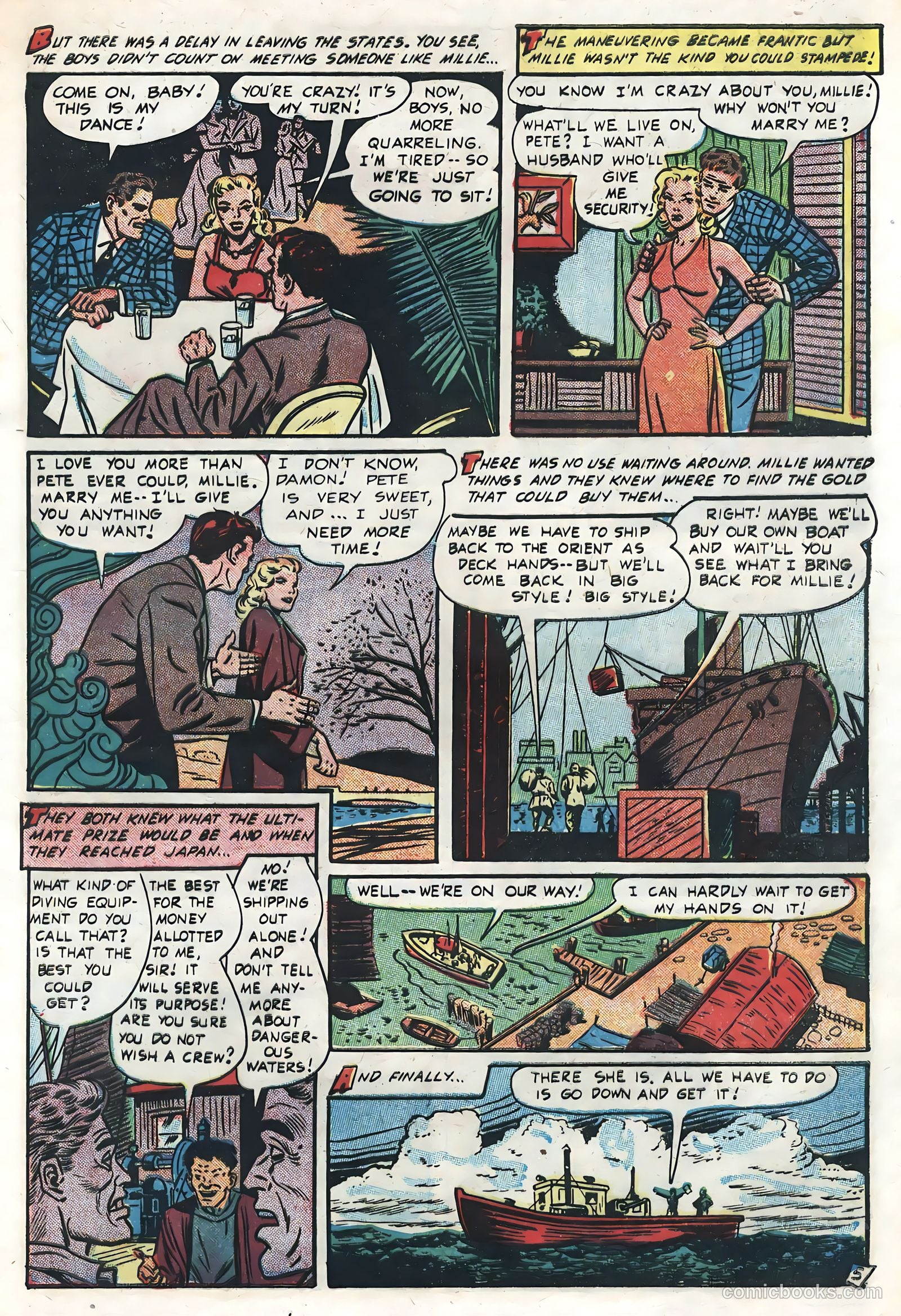 Surprise Adventures #4 (1955) — page 7 of 36