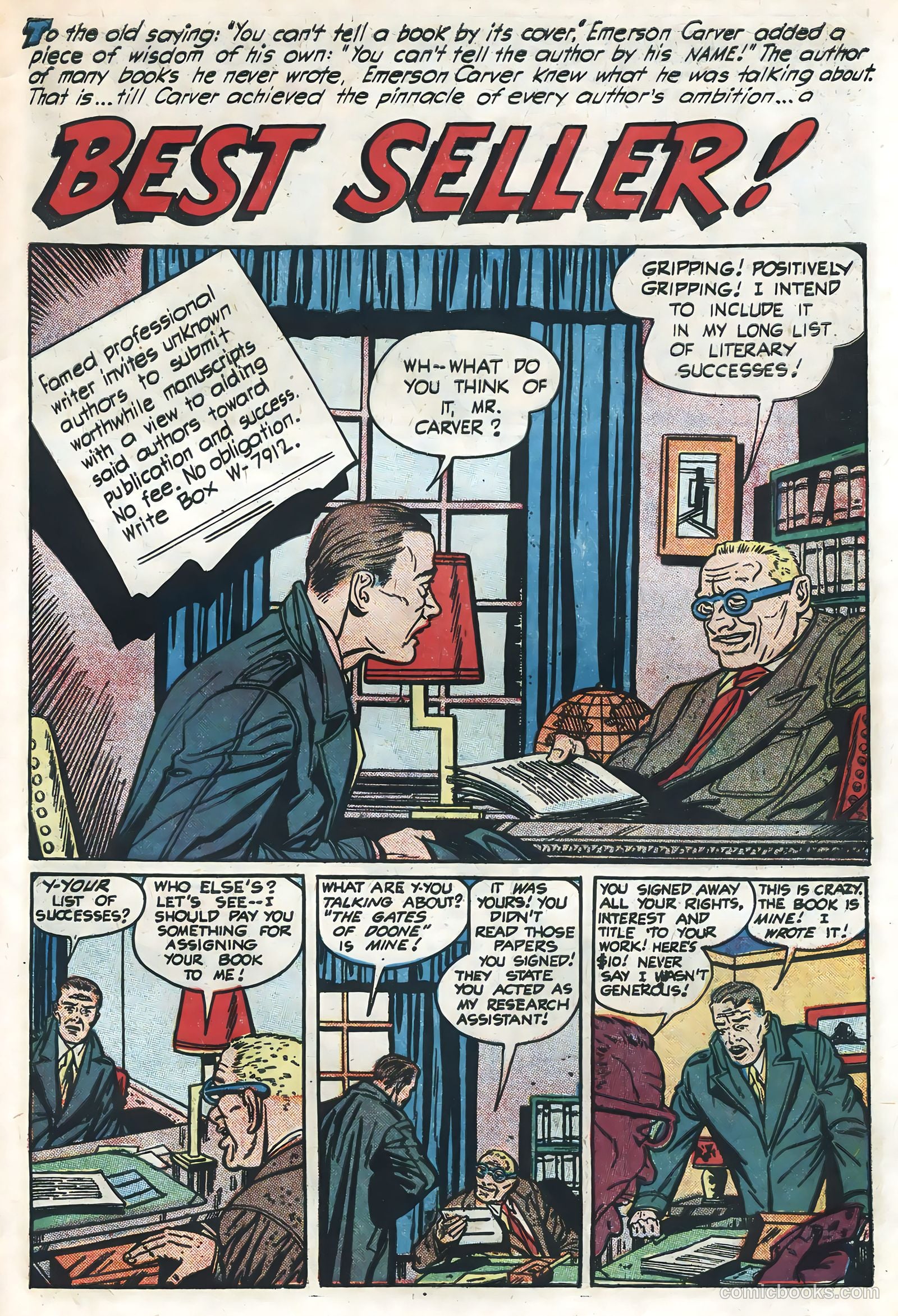Surprise Adventures #4 (1955) — page 27 of 36
