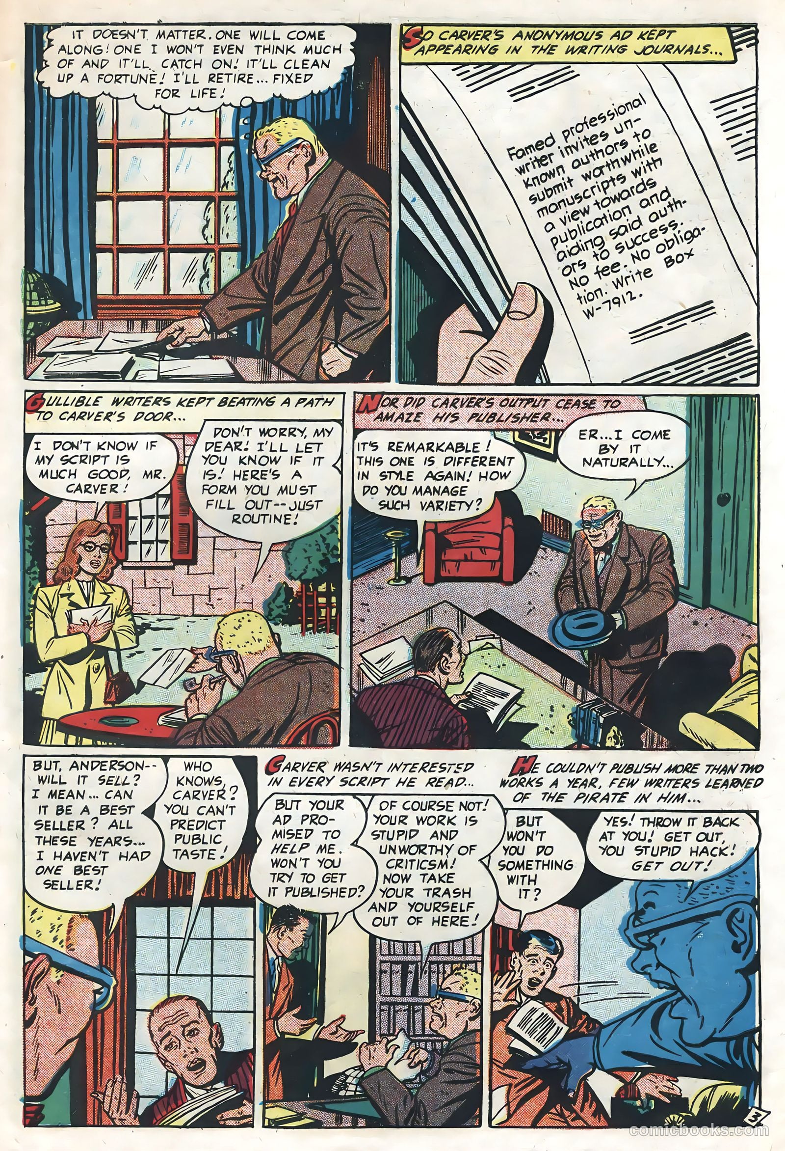Surprise Adventures #4 (1955) — page 29 of 36