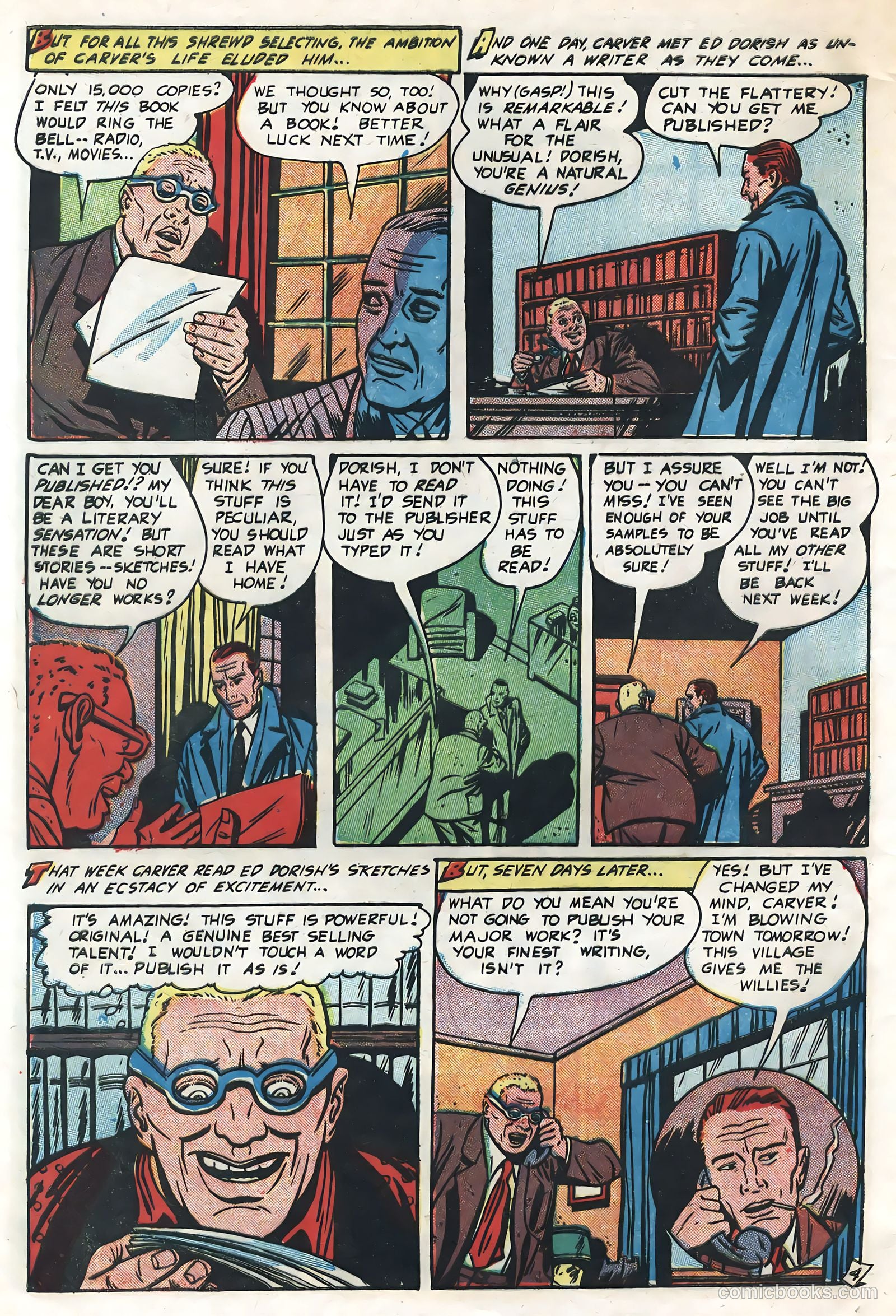 Surprise Adventures #4 (1955) — page 30 of 36