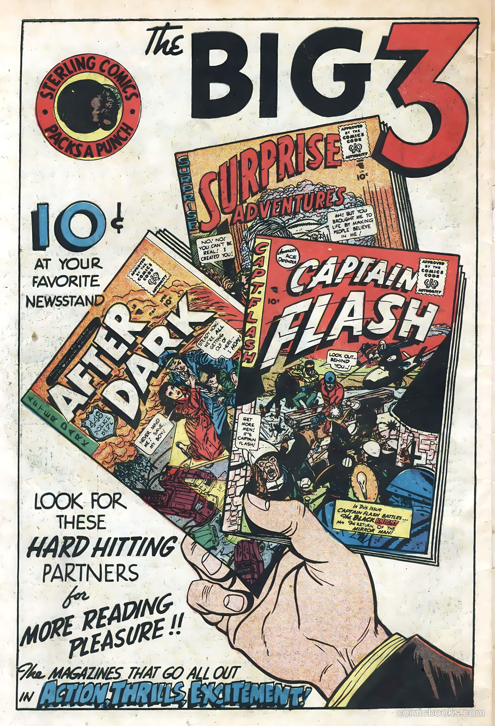 Surprise Adventures #4 (1955) — page 34 of 36