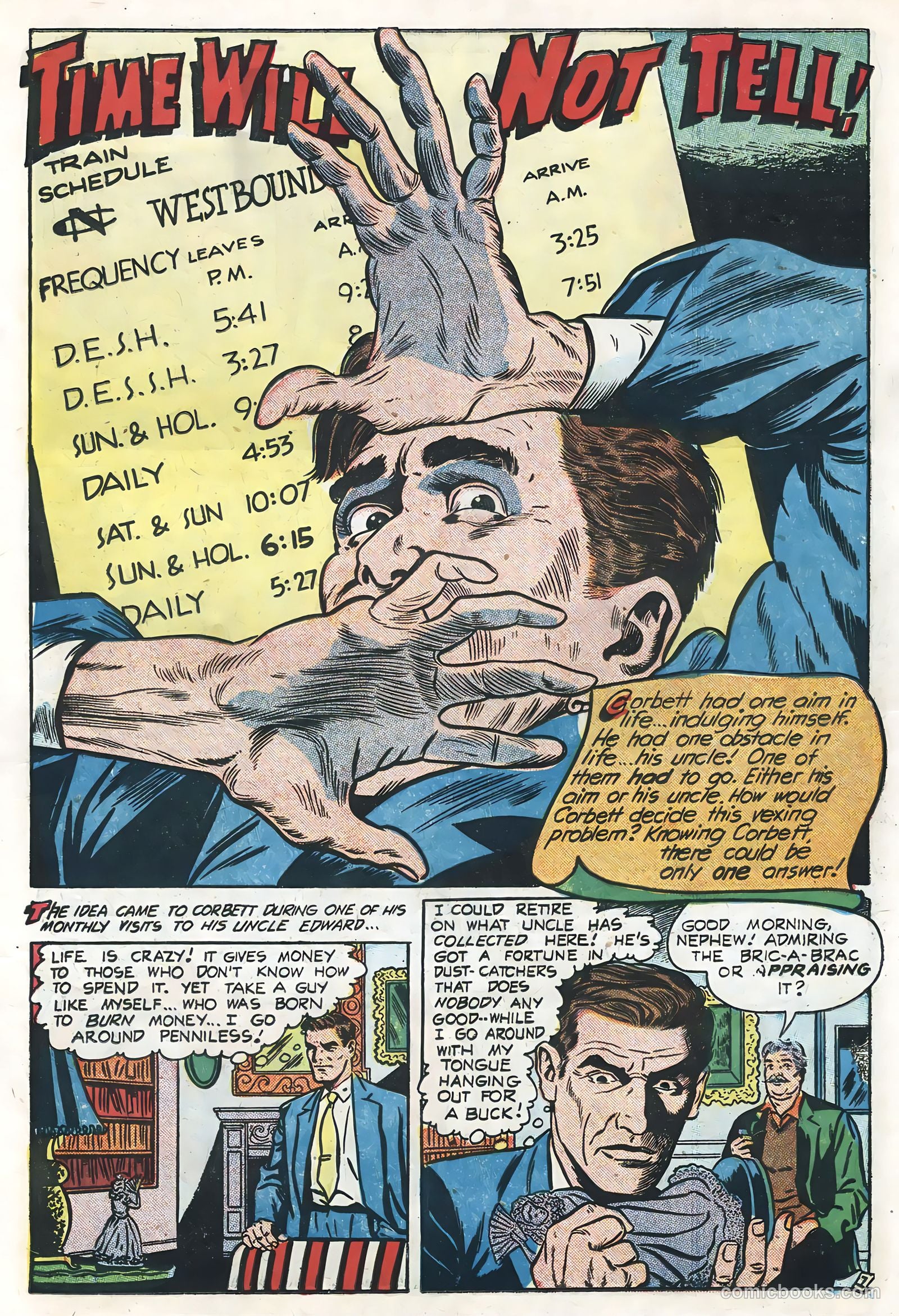 Surprise Adventures #5 (1955) — page 11 of 36