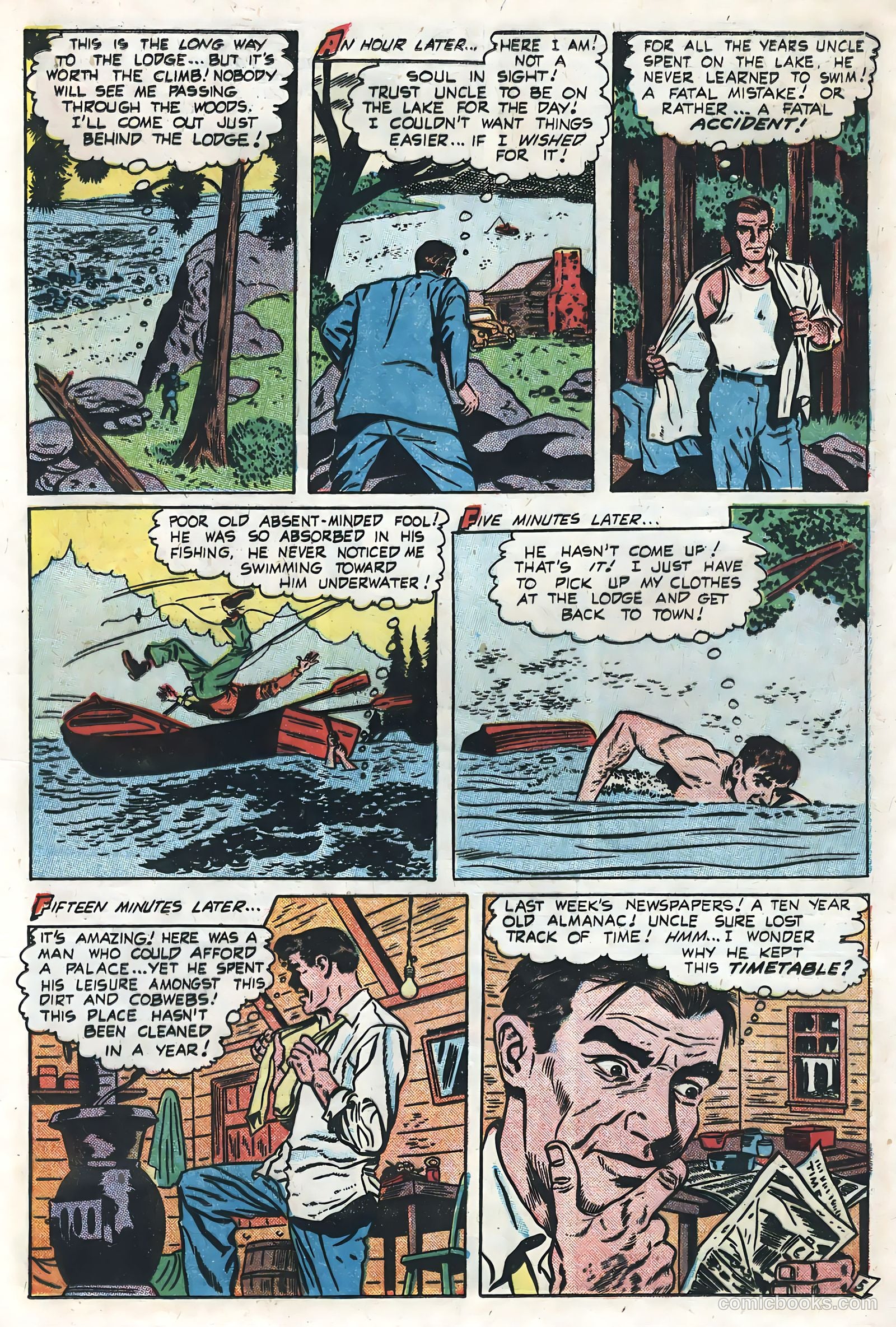 Surprise Adventures #5 (1955) — page 15 of 36