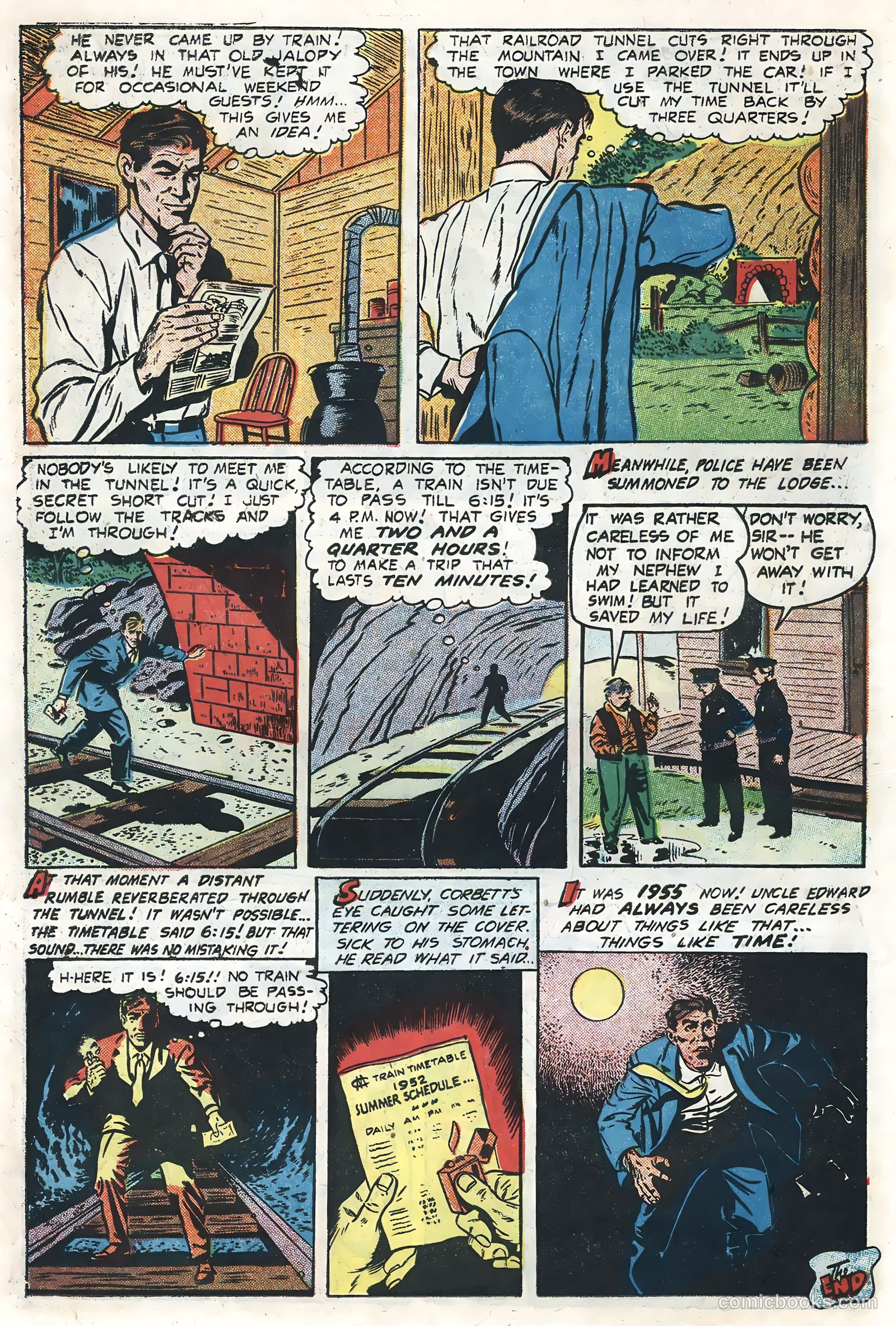 Surprise Adventures #5 (1955) — page 16 of 36