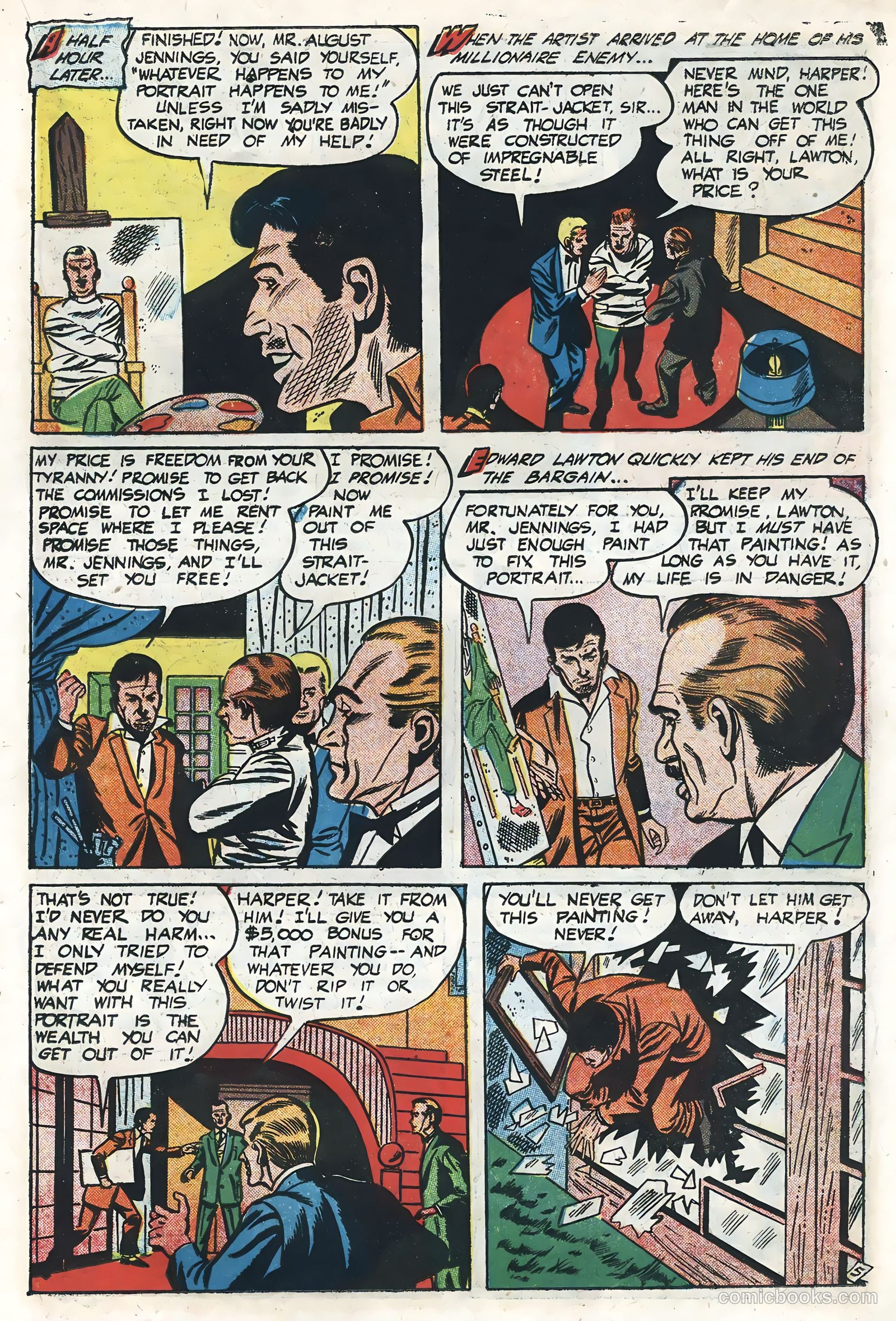 Surprise Adventures #5 (1955) — page 21 of 36