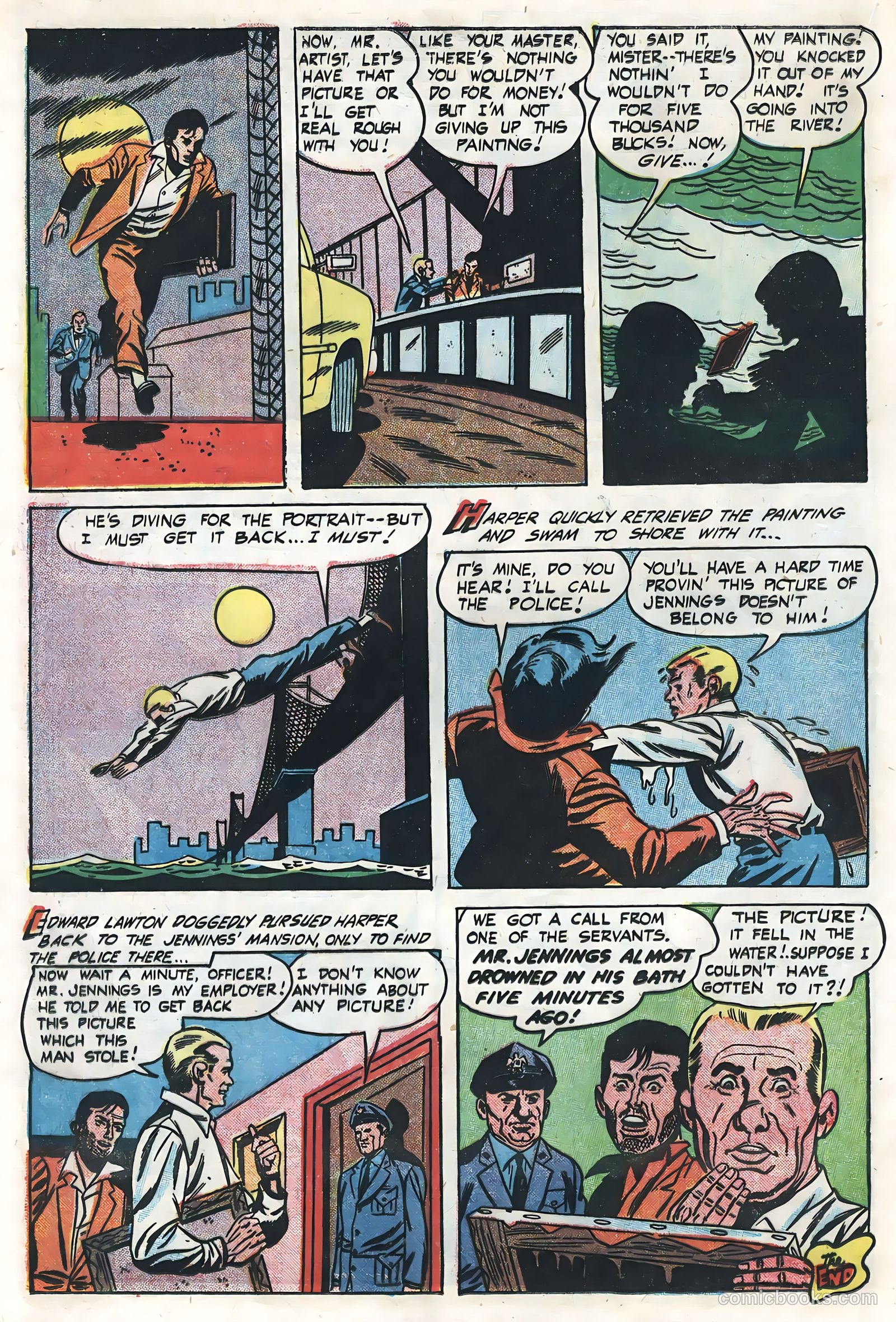 Surprise Adventures #5 (1955) — page 22 of 36