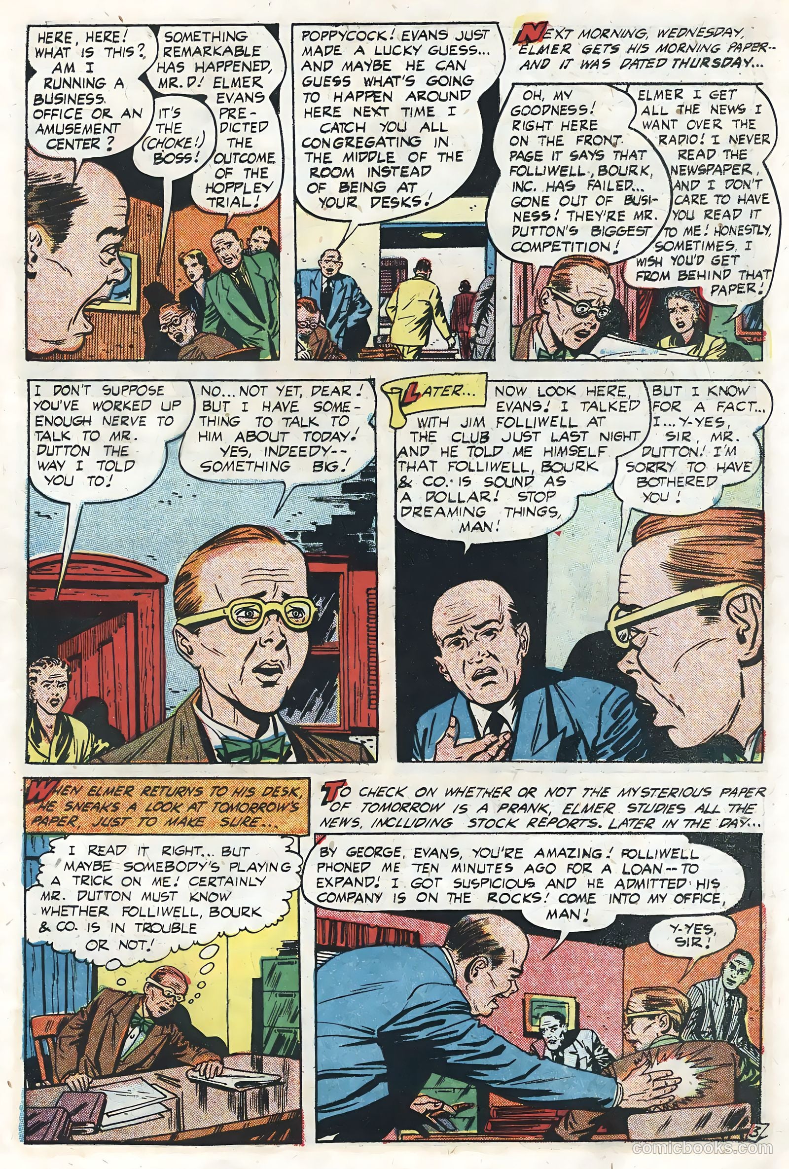Surprise Adventures #5 (1955) — page 29 of 36