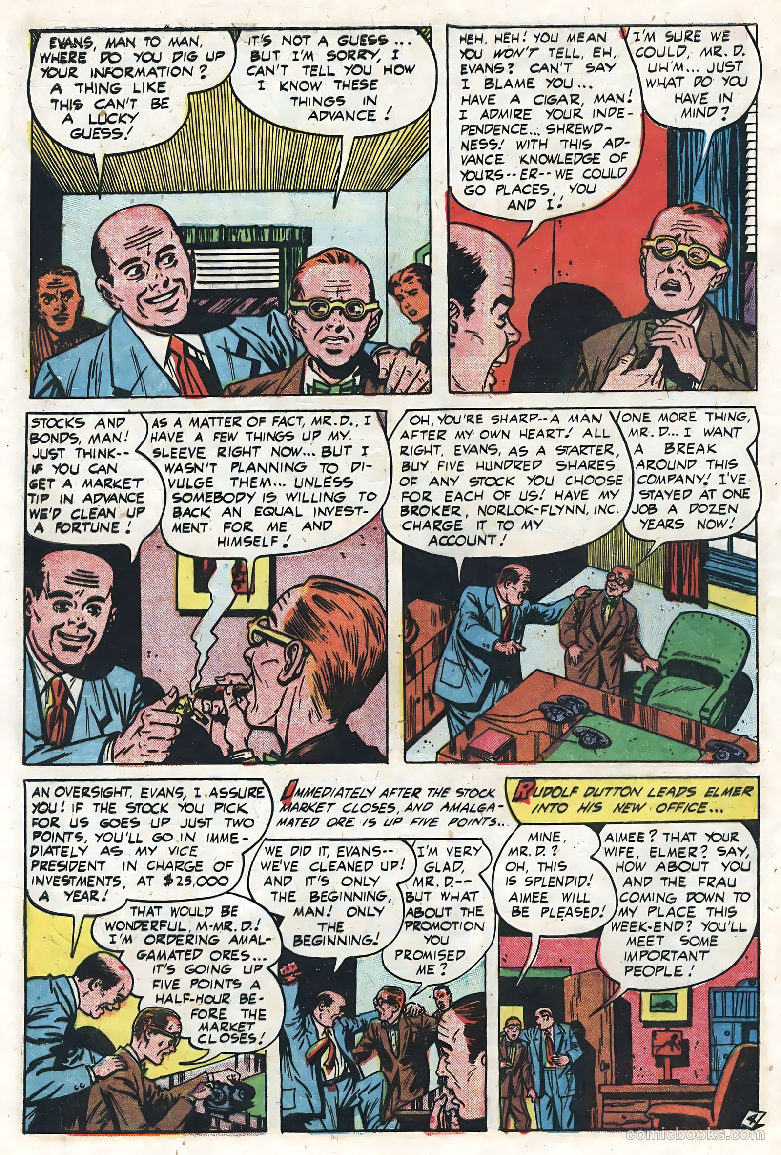 Surprise Adventures #5 (1955) — page 30 of 36